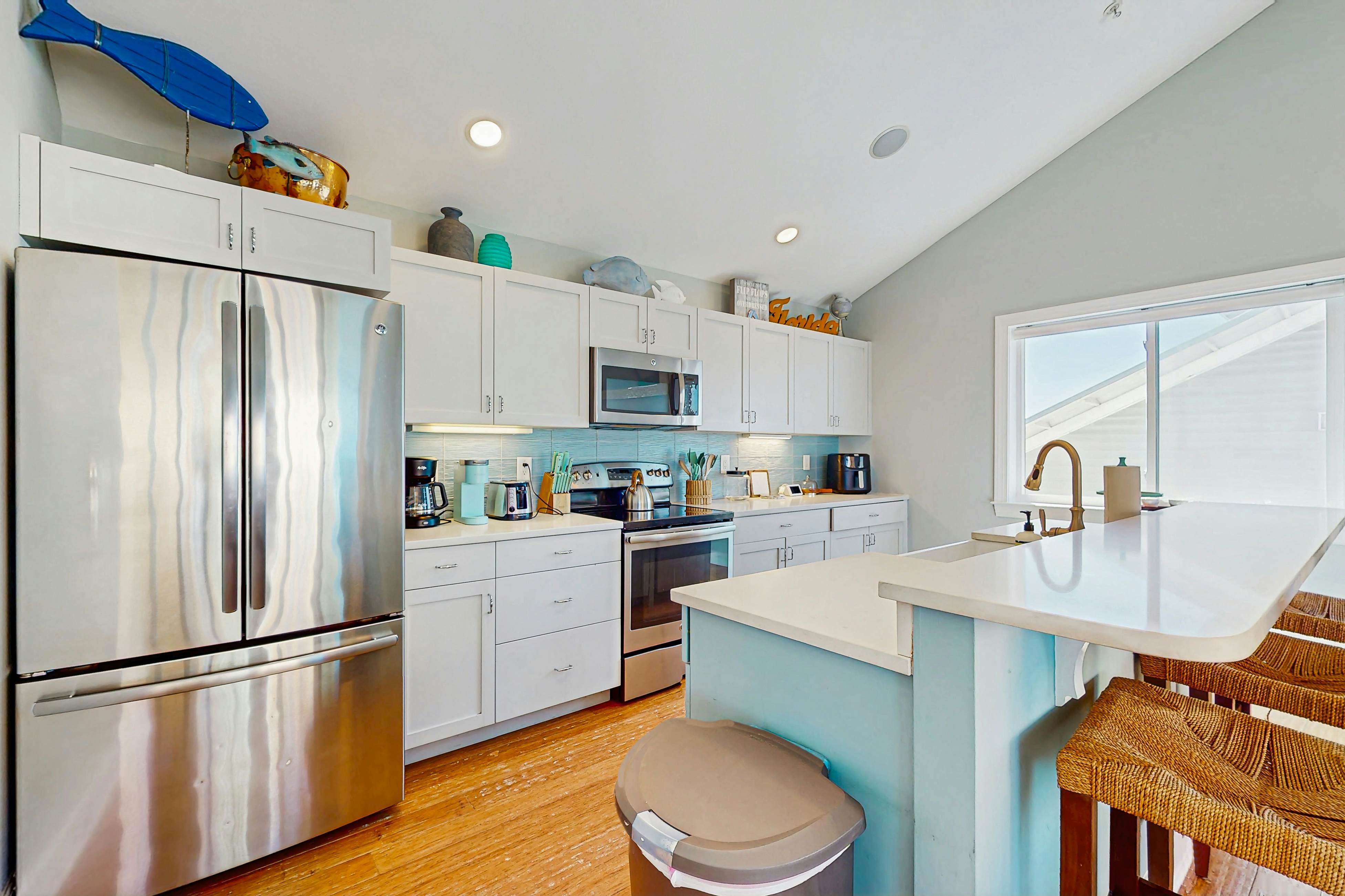 Contemporary Home w/ Elevator & Panoramic Gulf View - Private Beach Access