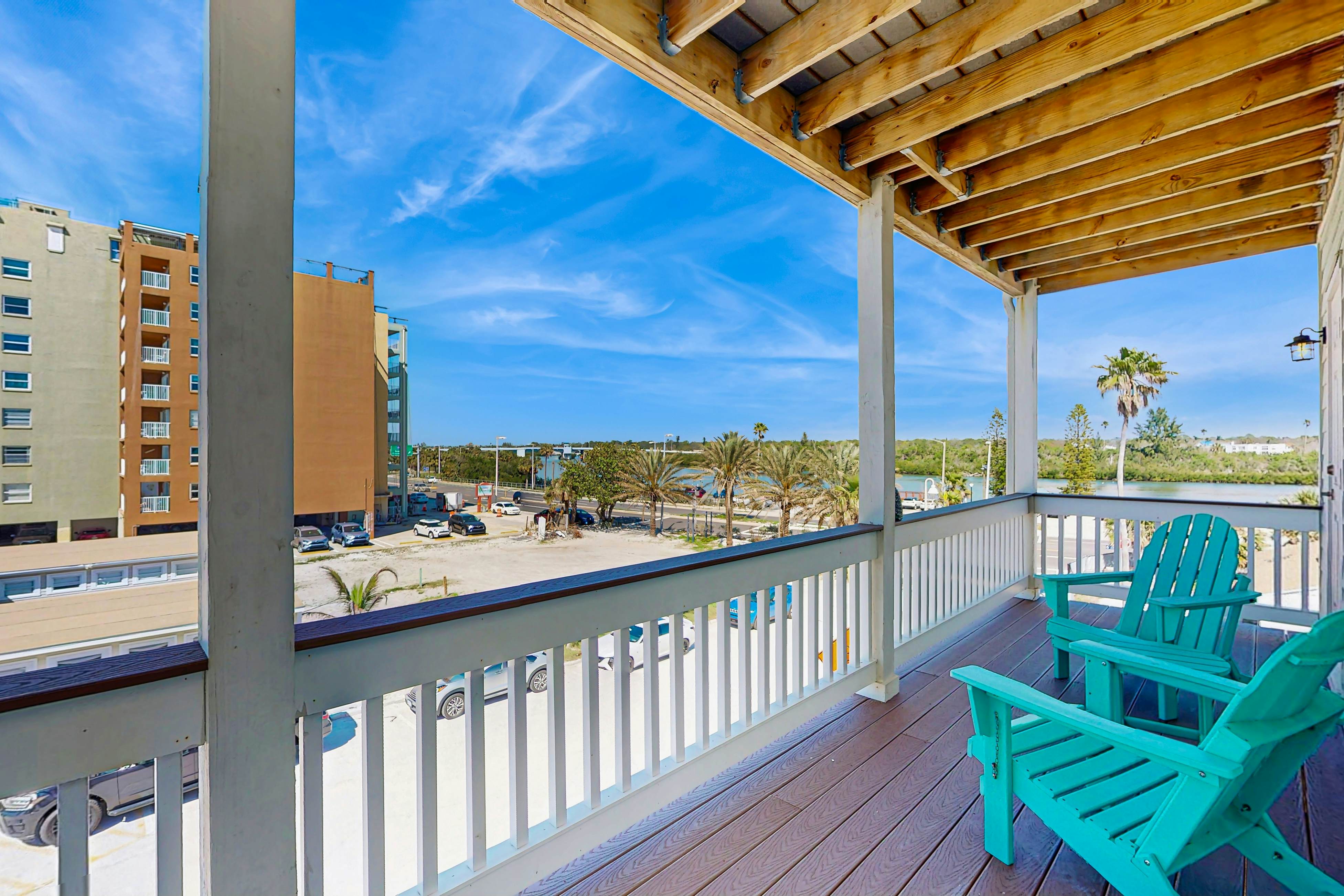 Contemporary Home w/ Elevator & Panoramic Gulf View - Private Beach Access