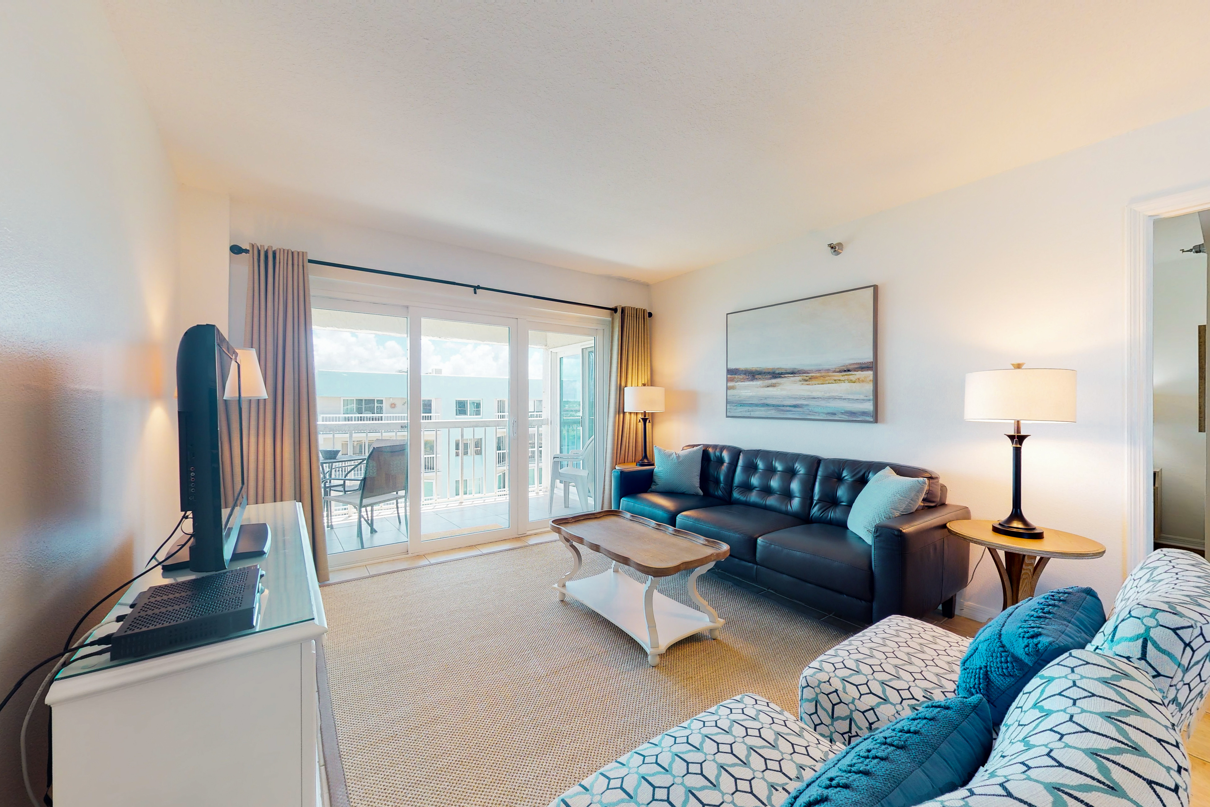 Beach condo with amazing views heated pool hot tub central AC and WD