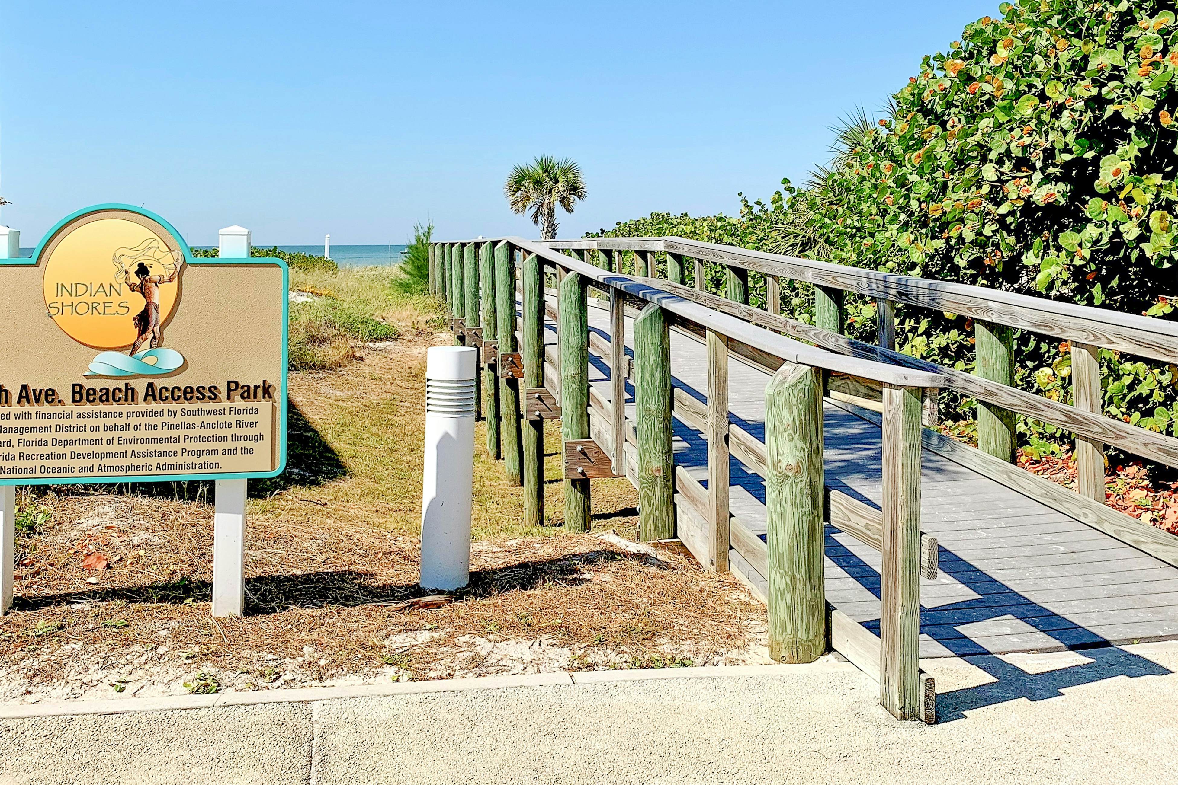 Beach condo with amazing views, heated pool, hot tub, central AC & W/D