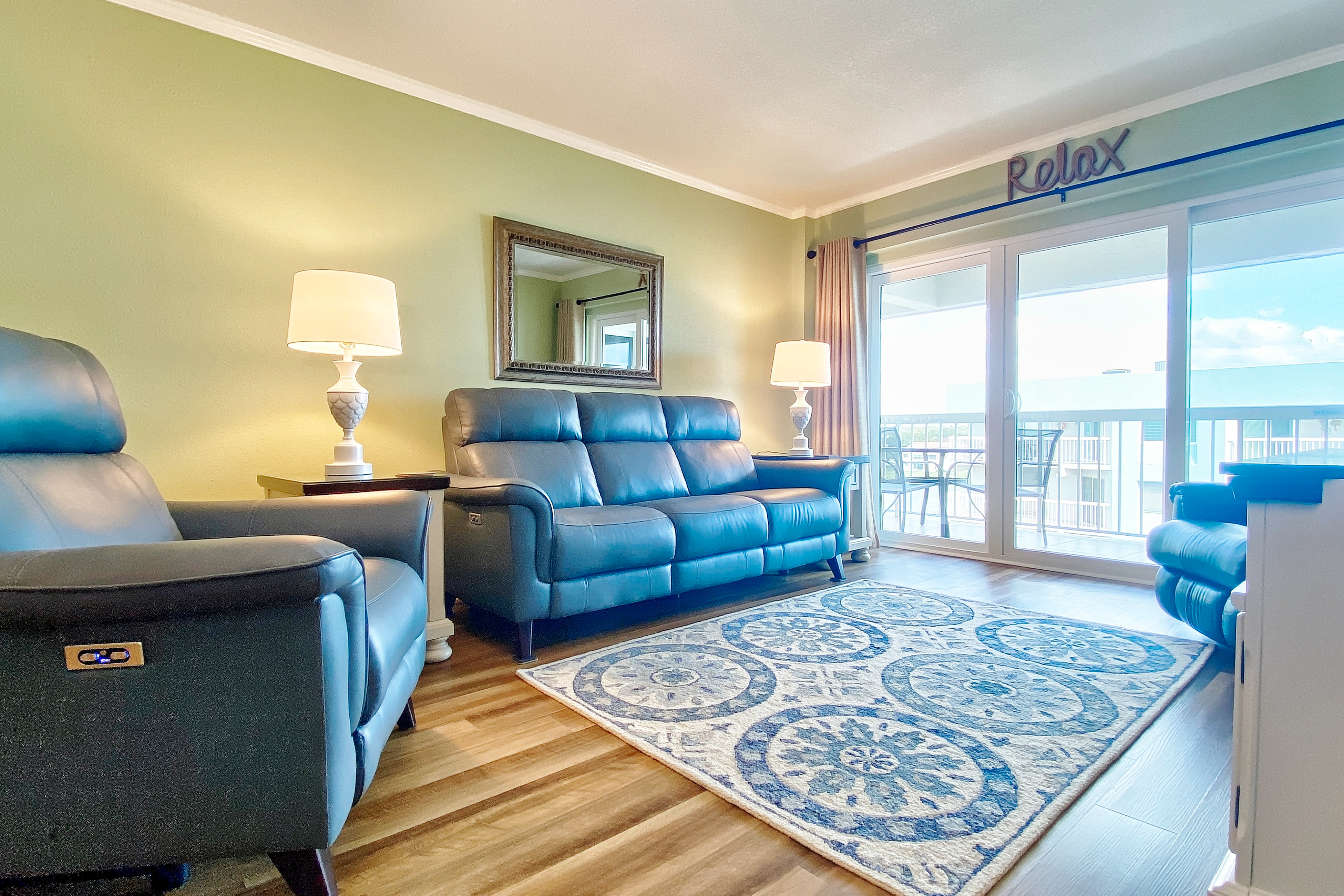 Water view getaway with heated pool hot tub central AC and WD snowbird friendly