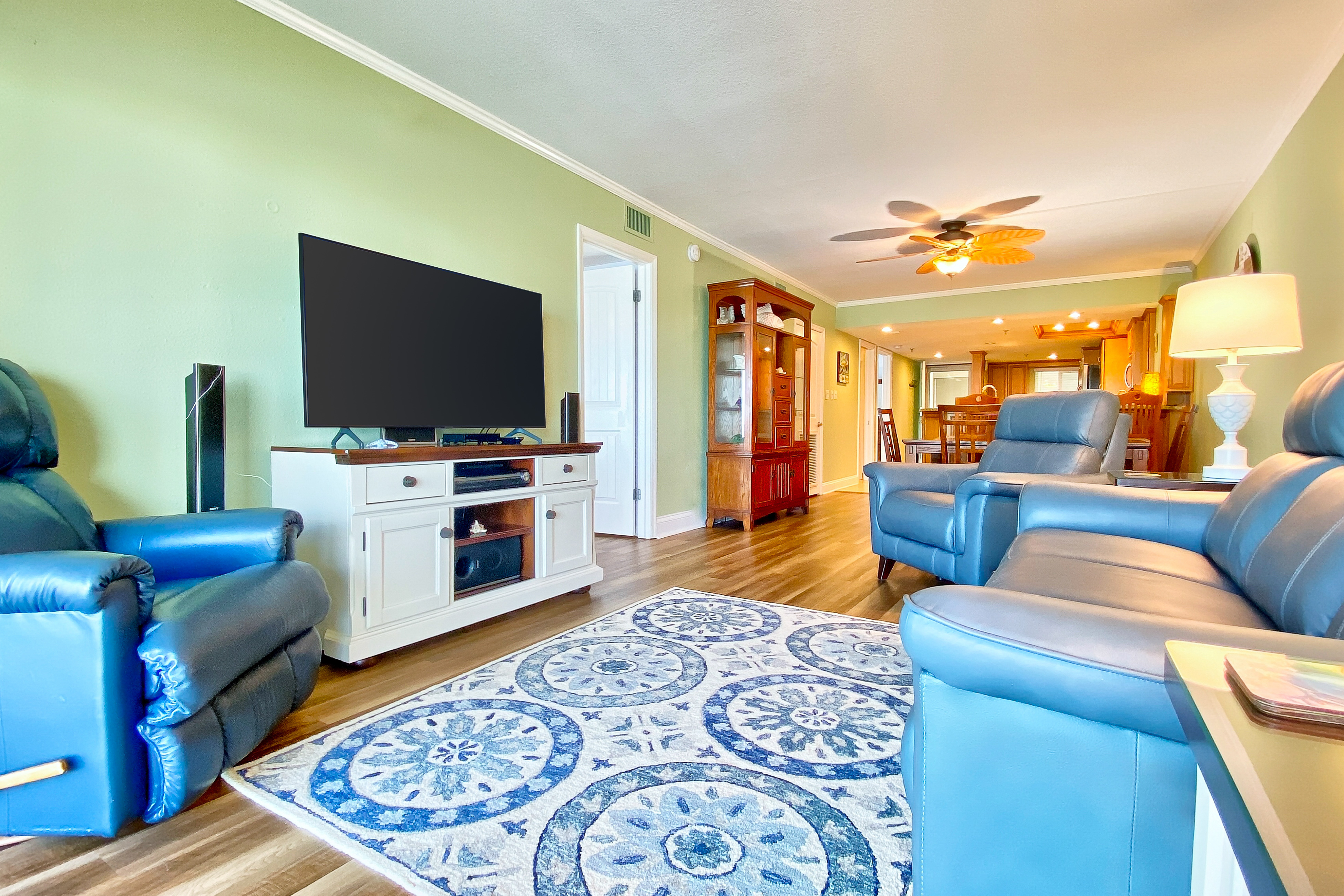 Water view getaway with heated pool hot tub central AC and WD snowbird friendly