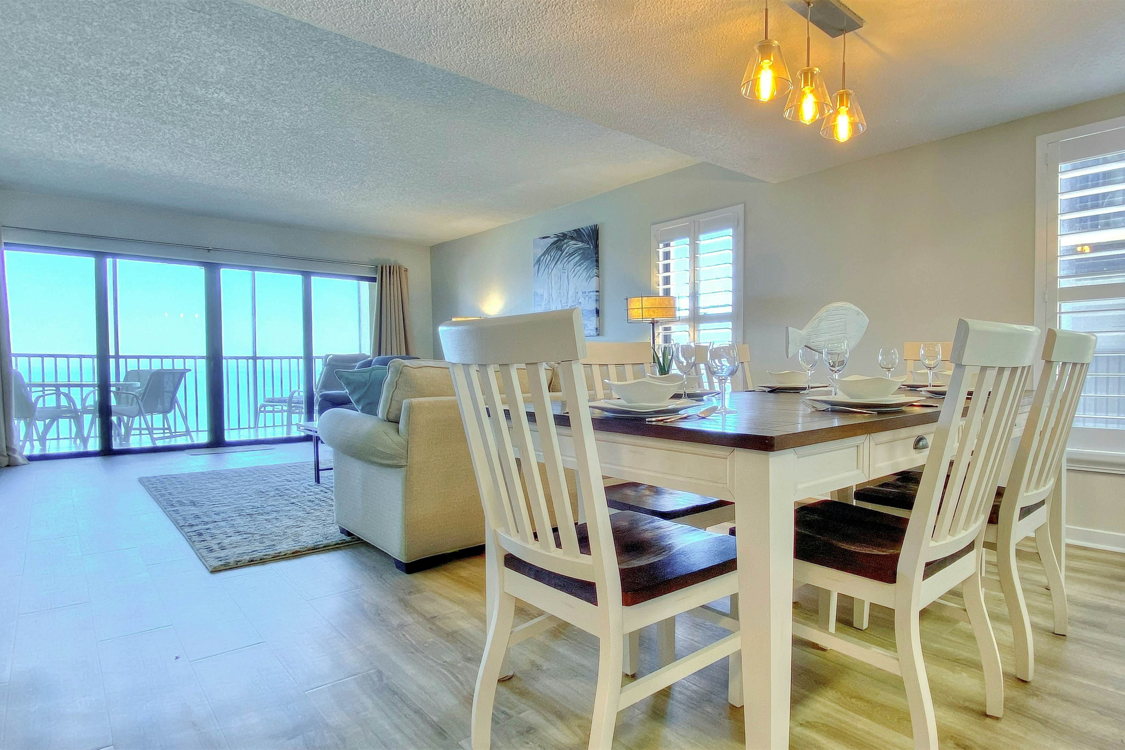 Pristine condo with sweeping Gulf views, pool, sauna, & tennis