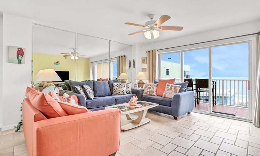 Blissful condo with pool Gulf view balcony private WD and central AC