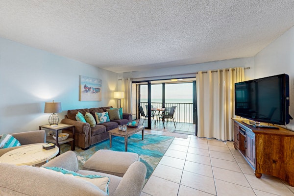 Beachfront condo with Gulf views pool sauna and direct beach access