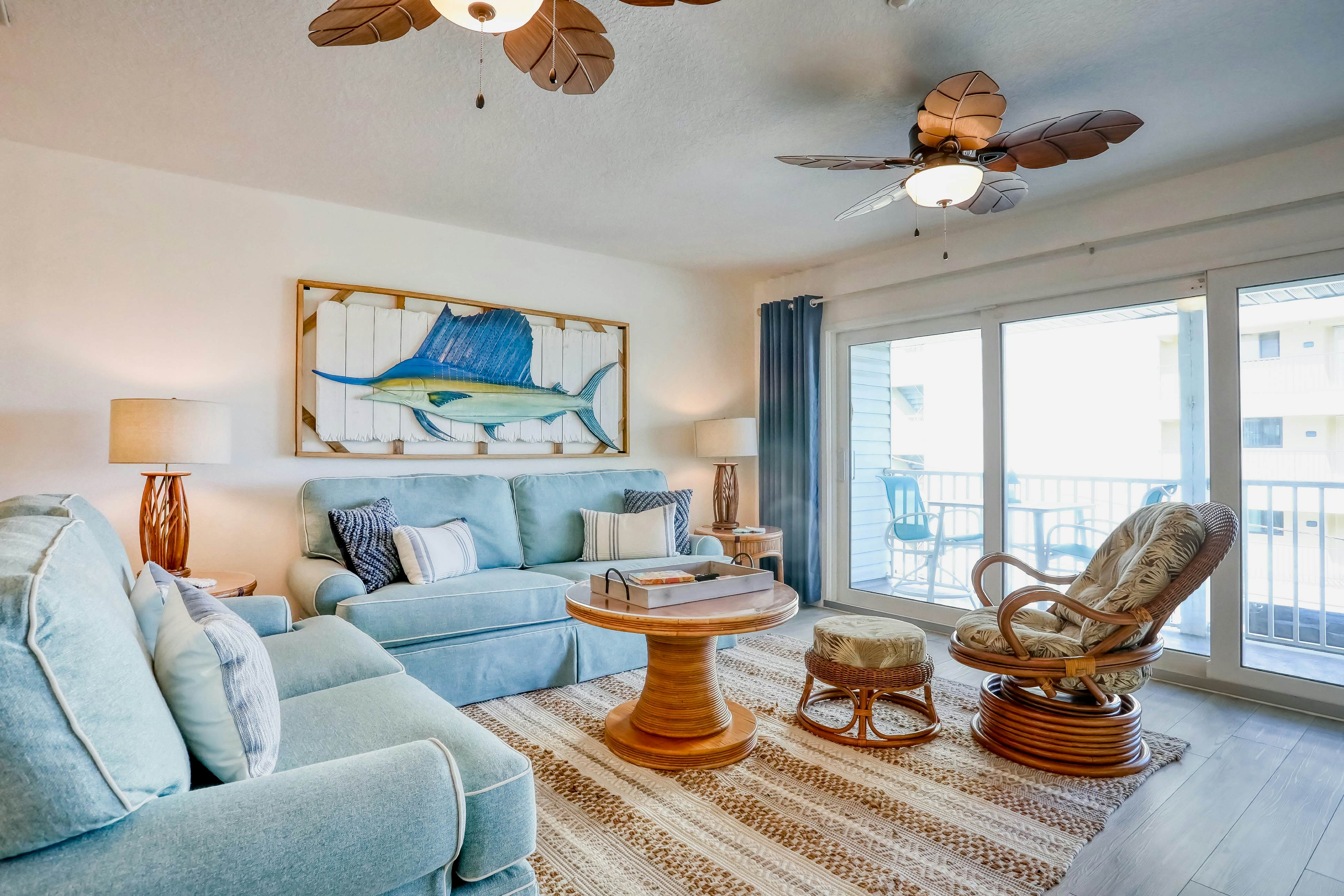 Beautifully Updated Dog Friendly Condo with Heated Pool and Ocean View