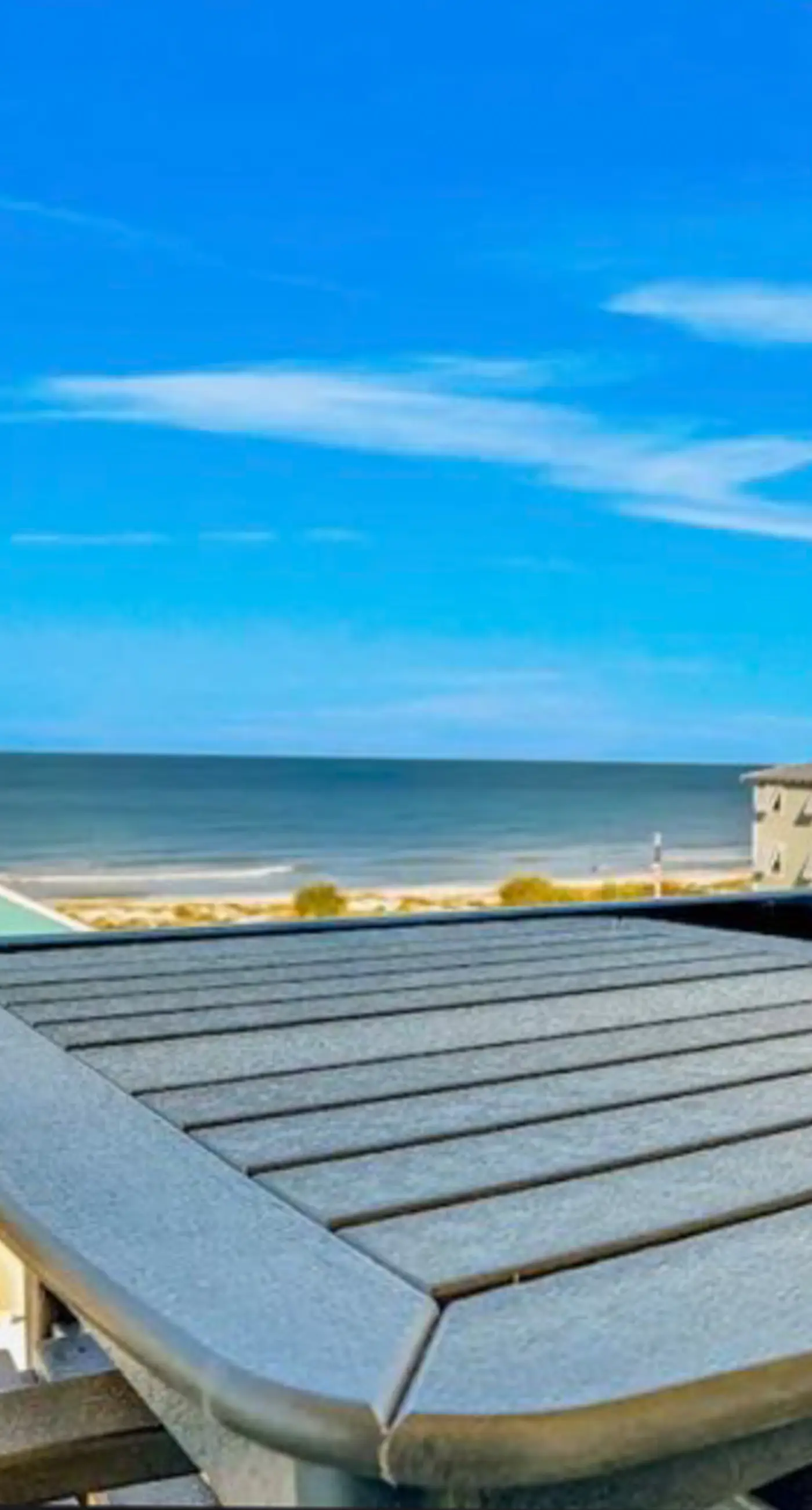 Newly renovated top floor corner condo with Gulf front views pool and hot tub