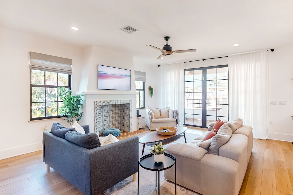 Brand new home near the beach with private pool patio and balcony