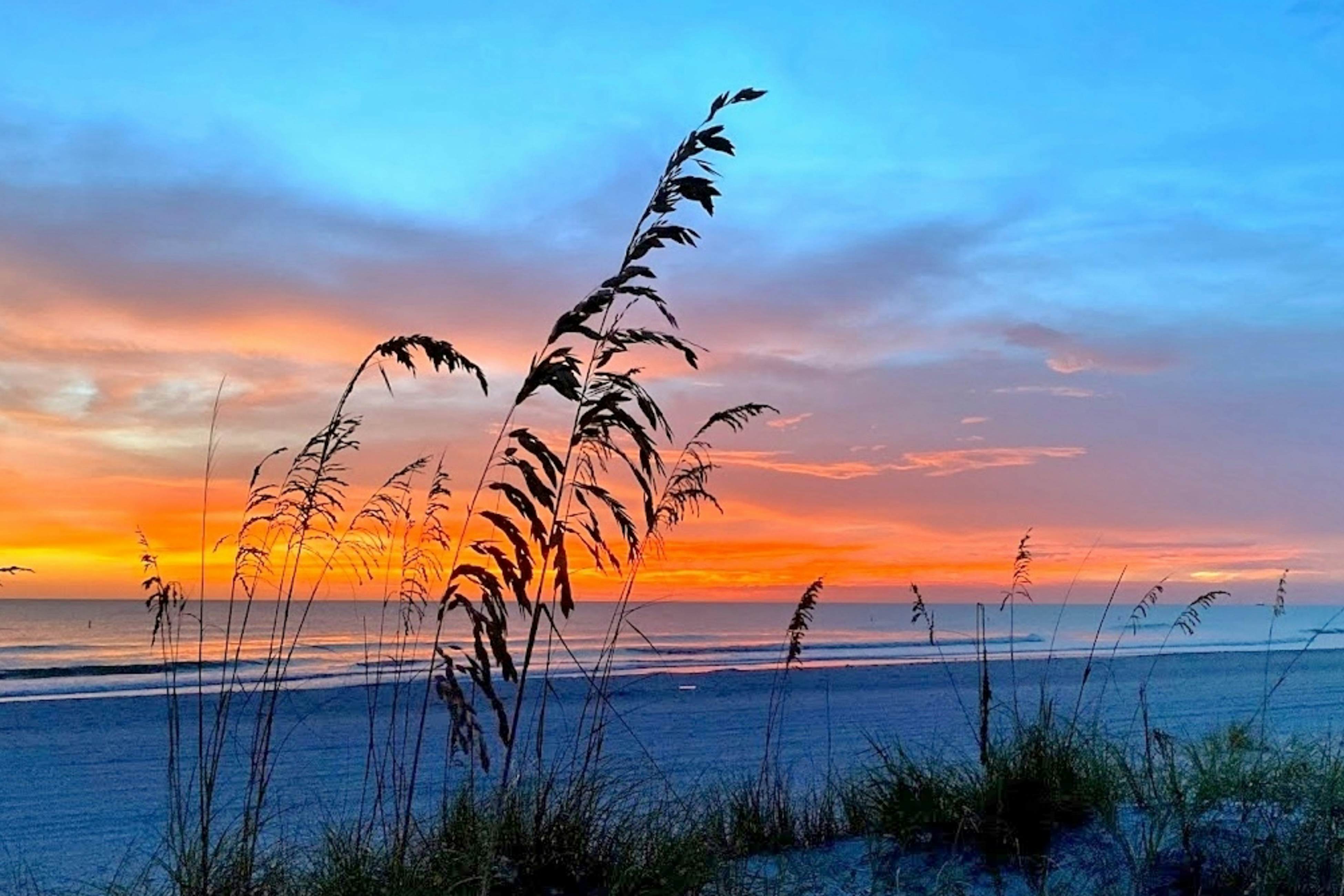 Gulf front steps to the beach, snowbird and family friendly, pool, AC and WIFI