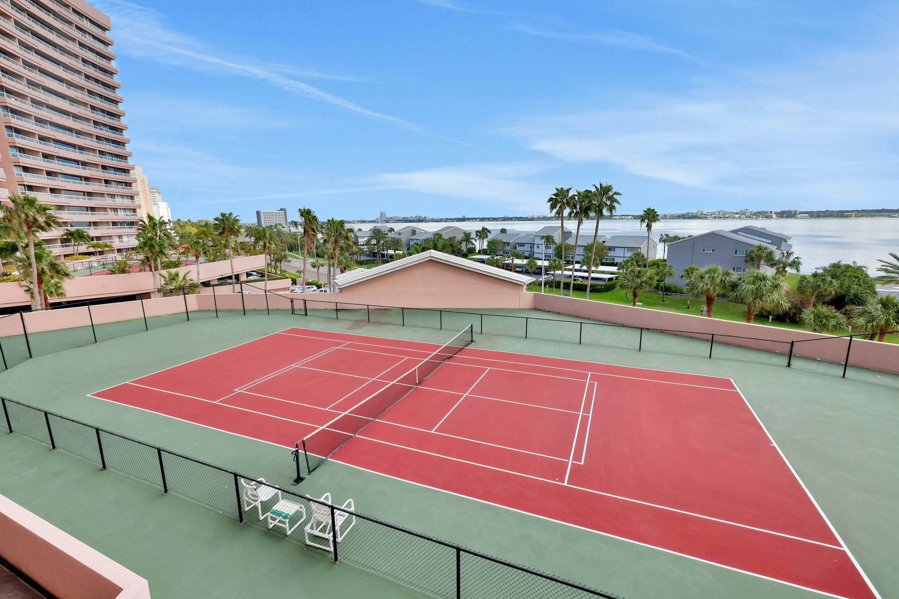 12th floor beachfront condo with balcony heated pool gym pool spa and tennis