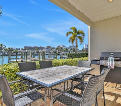 Beautiful 3 level bayfront home amazing views dock and community pool