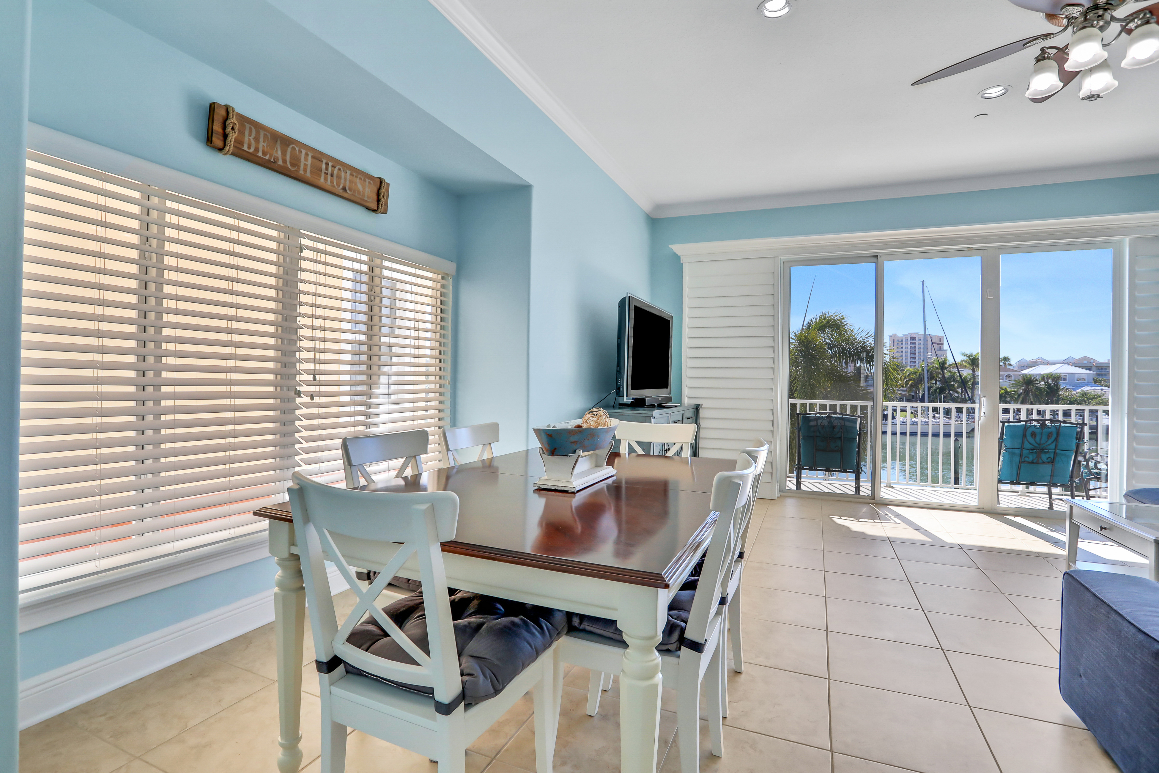 Beautiful 3 level bayfront home amazing views dock and community pool