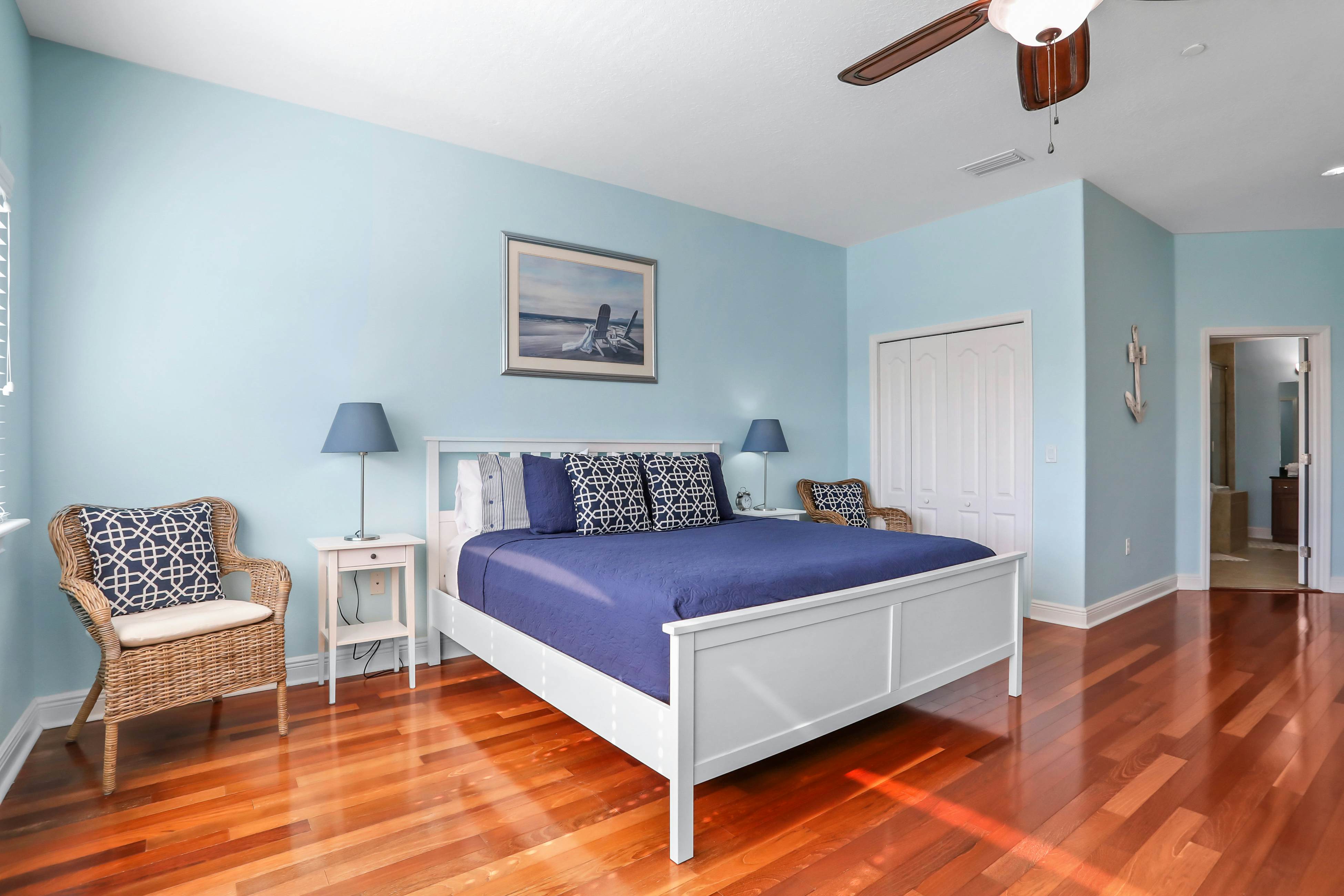 Beautiful 3-level bayfront home amazing views, dock & community pool