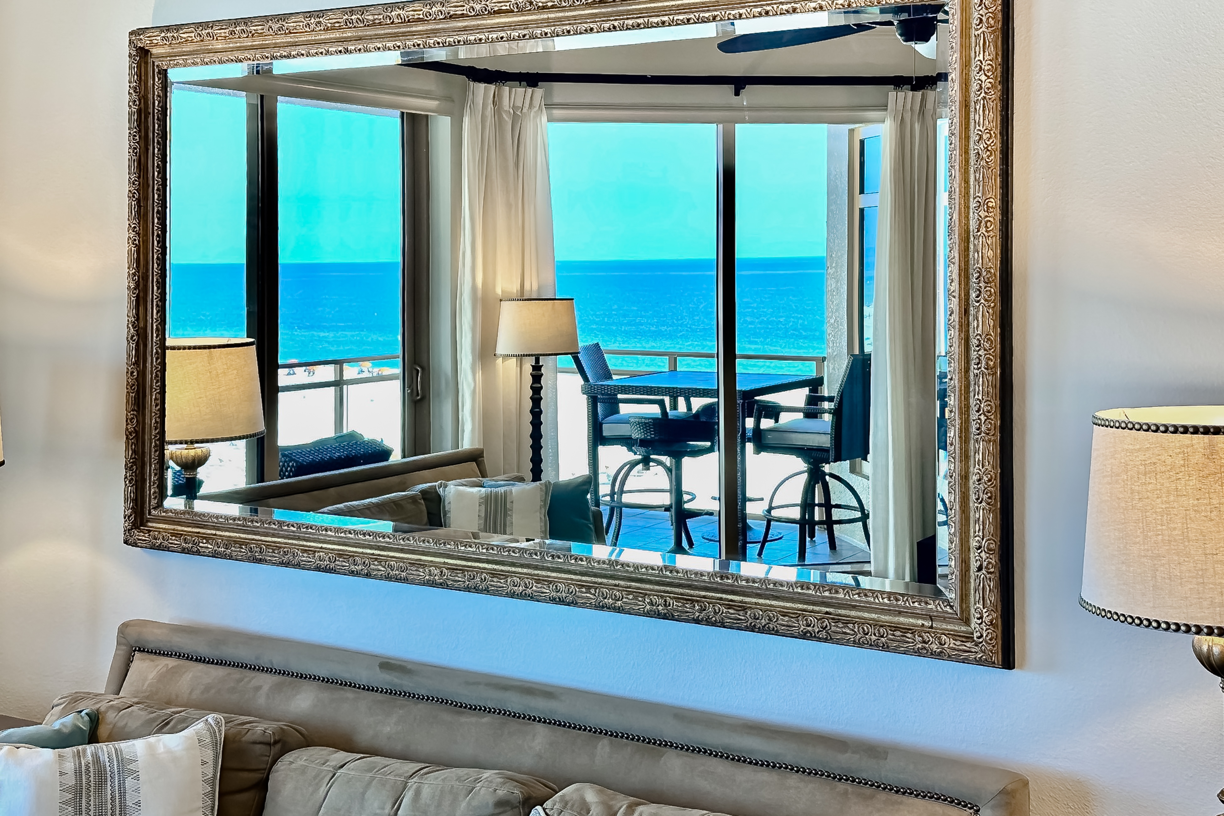 Exclusive Sandpearl Residences condo with Gulf views heated pool spa grills