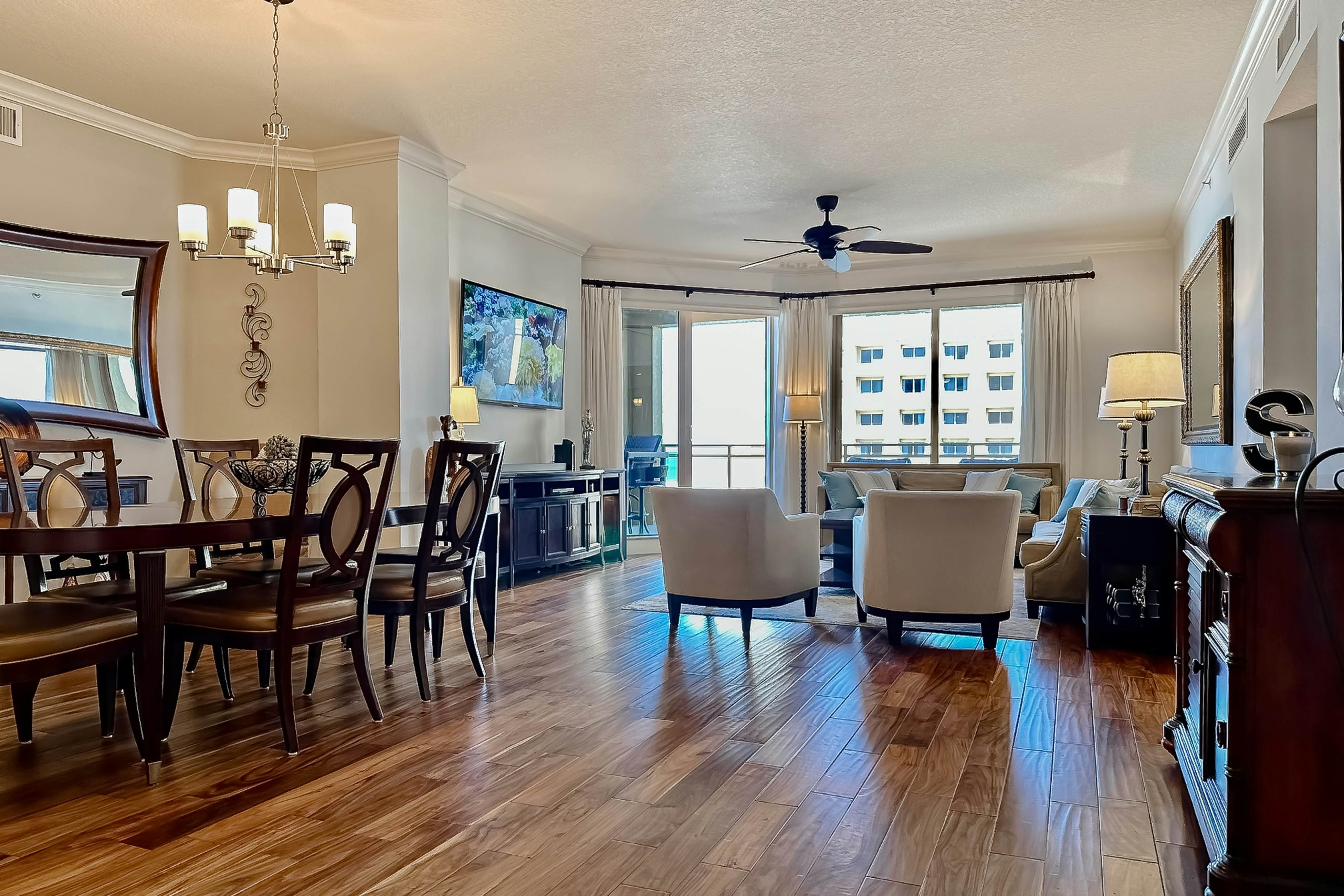 Exclusive Sandpearl Residences condo with Gulf views - heated pool, spa, grills