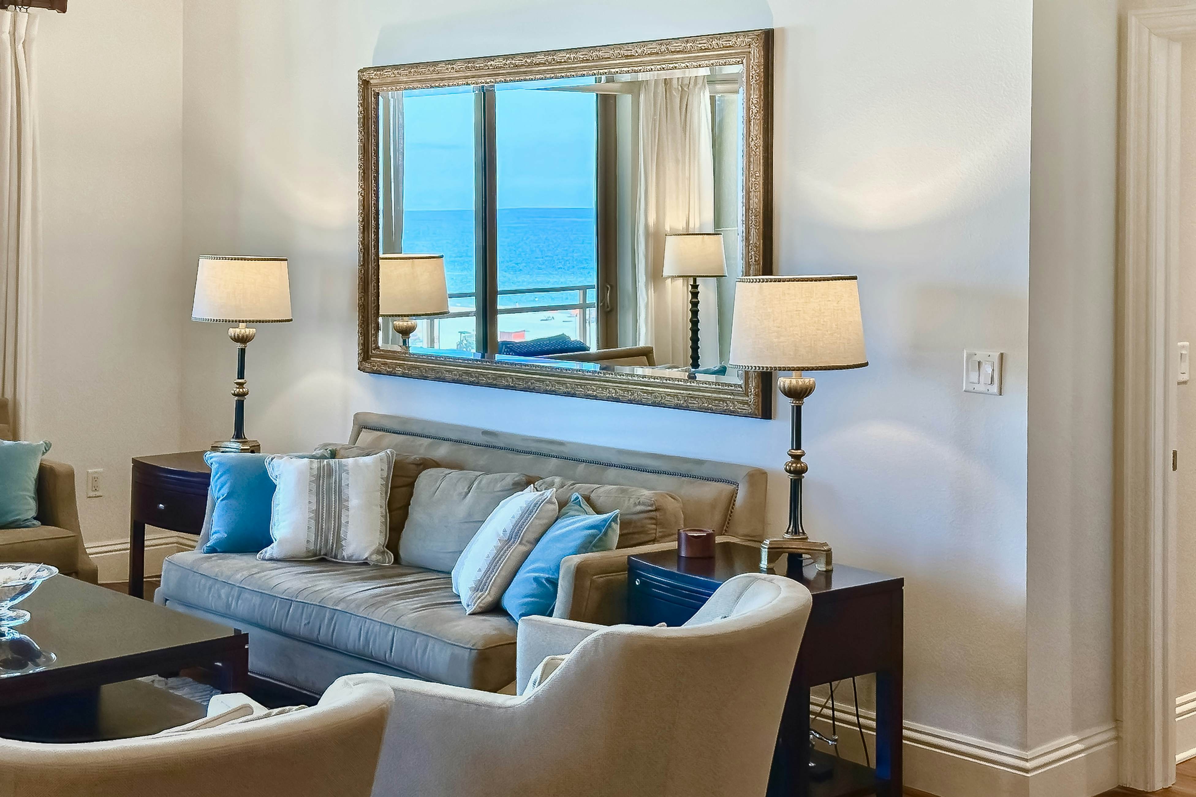 Exclusive Sandpearl Residences condo with Gulf views - heated pool, spa, grills