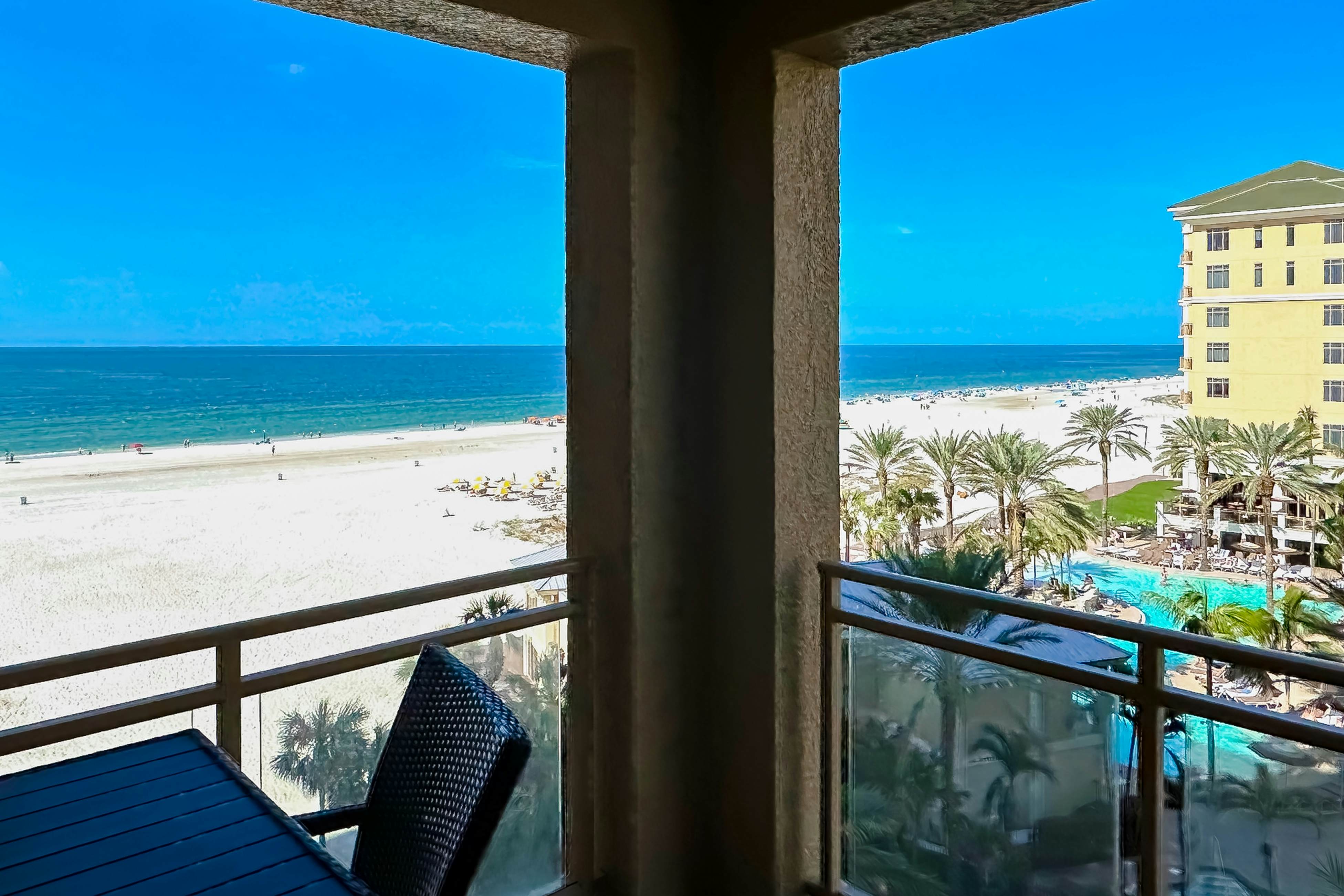 Exclusive Sandpearl Residences condo with Gulf views - heated pool, spa, grills