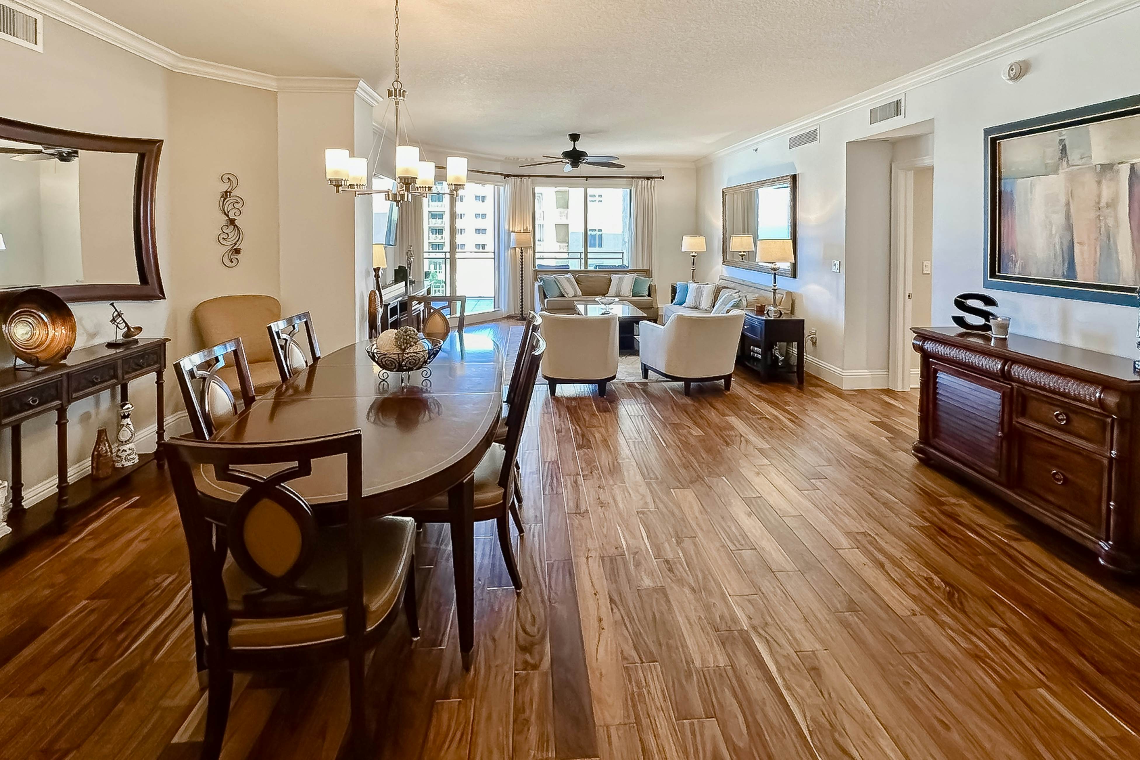 Exclusive Sandpearl Residences condo with Gulf views - heated pool, spa, grills