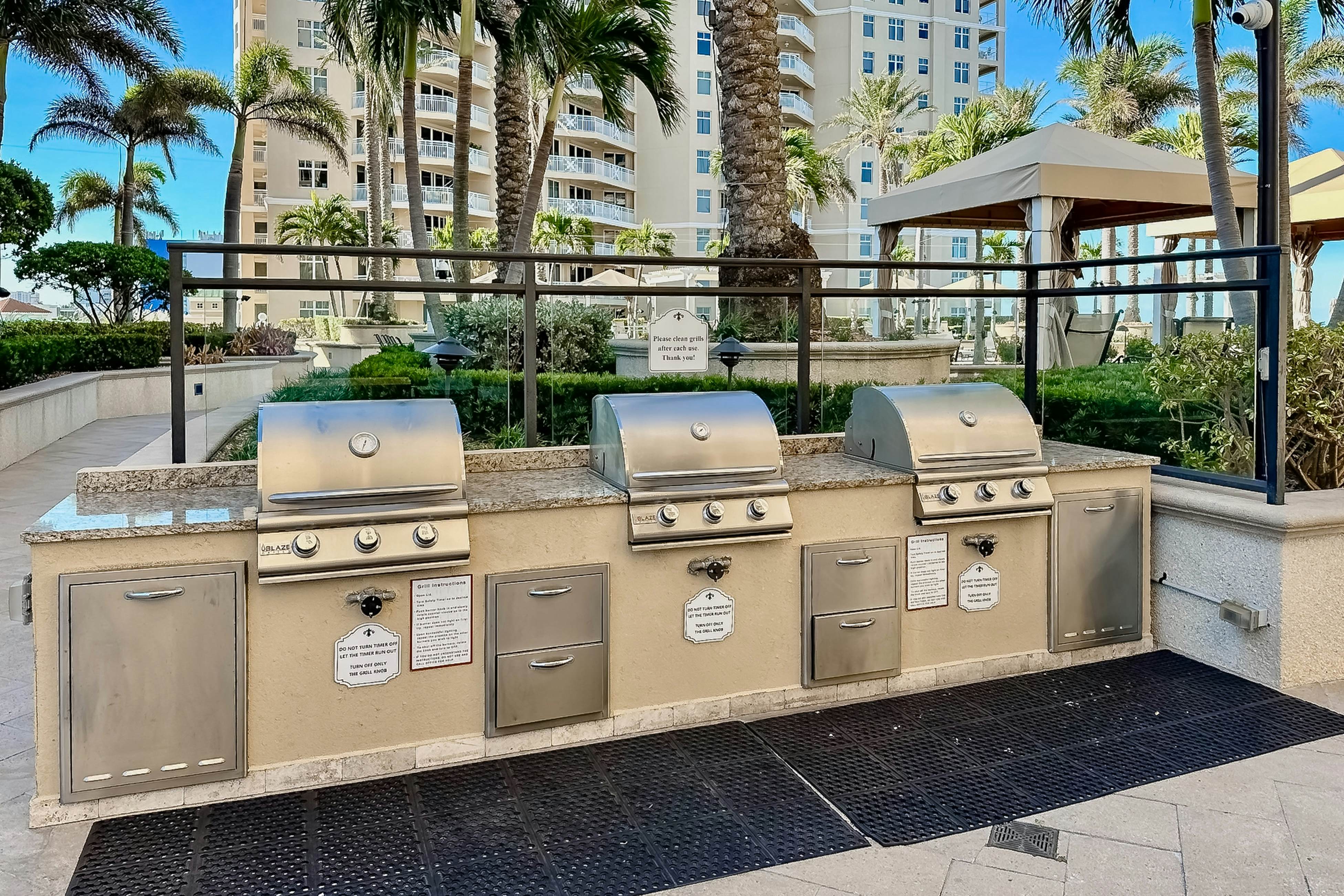 Exclusive Sandpearl Residences condo with Gulf views - heated pool, spa, grills