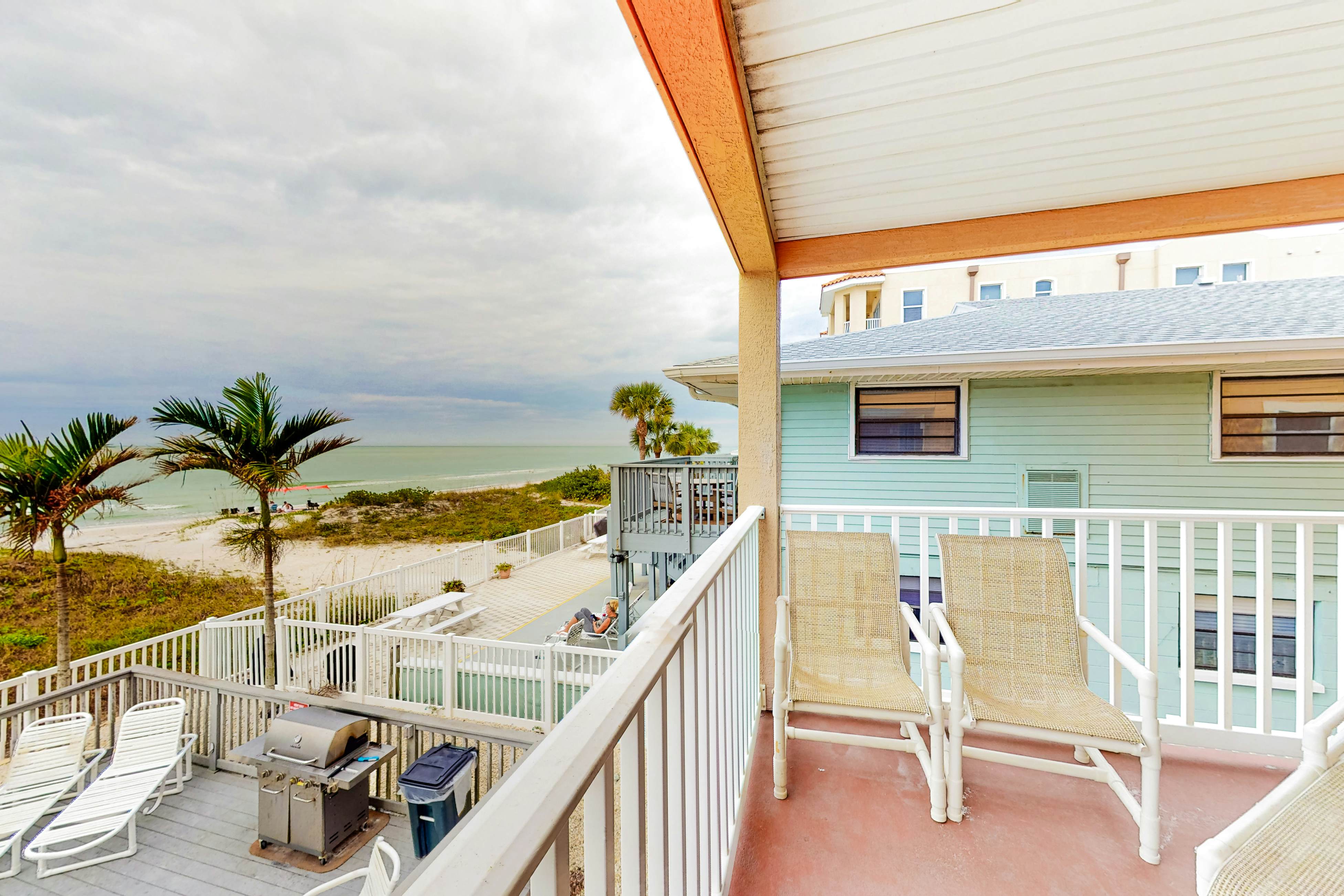 Oceanfront condo with WiFi, pool & views - walk to dining & attractions