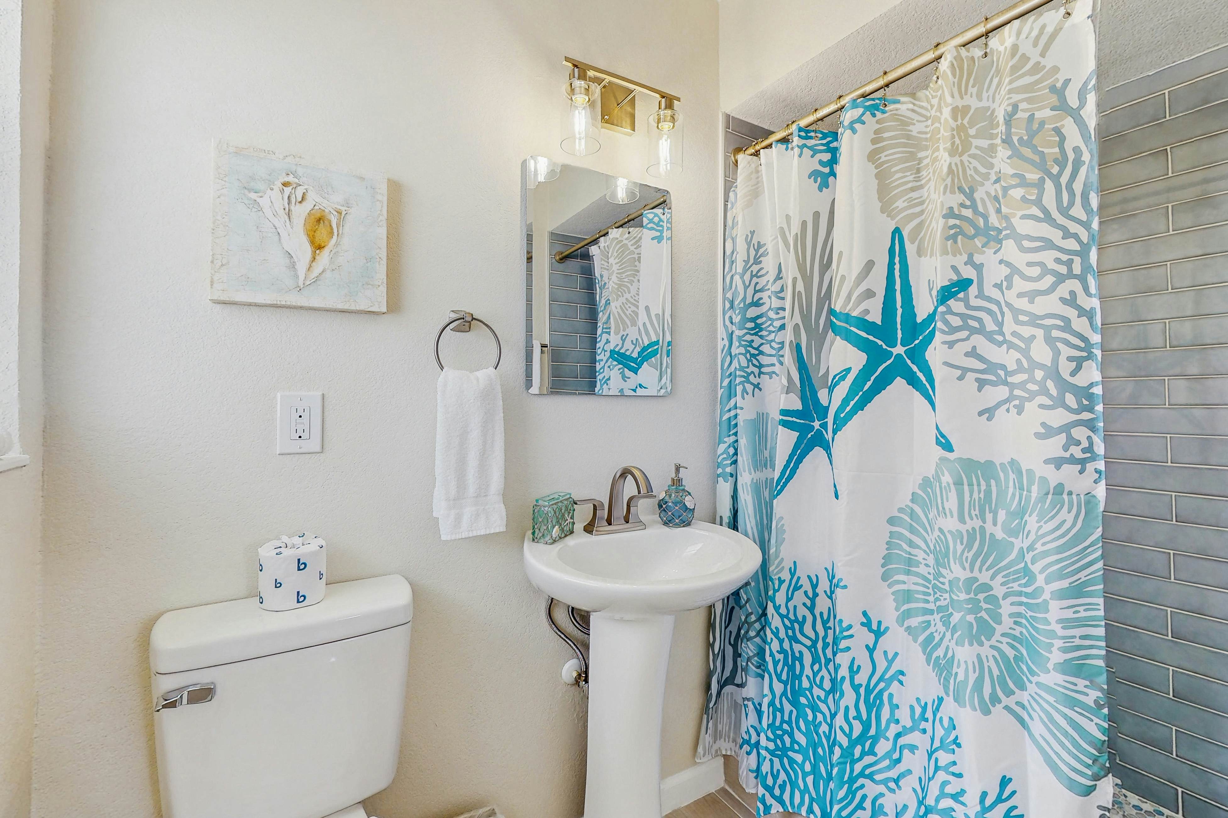 Waterfront home with private pool, deck & patio - 1/2 mile to the beach