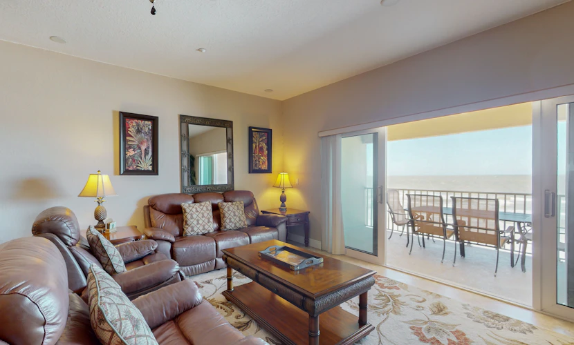 Welcoming Gulf front condo with pool and hot tub direct beach access