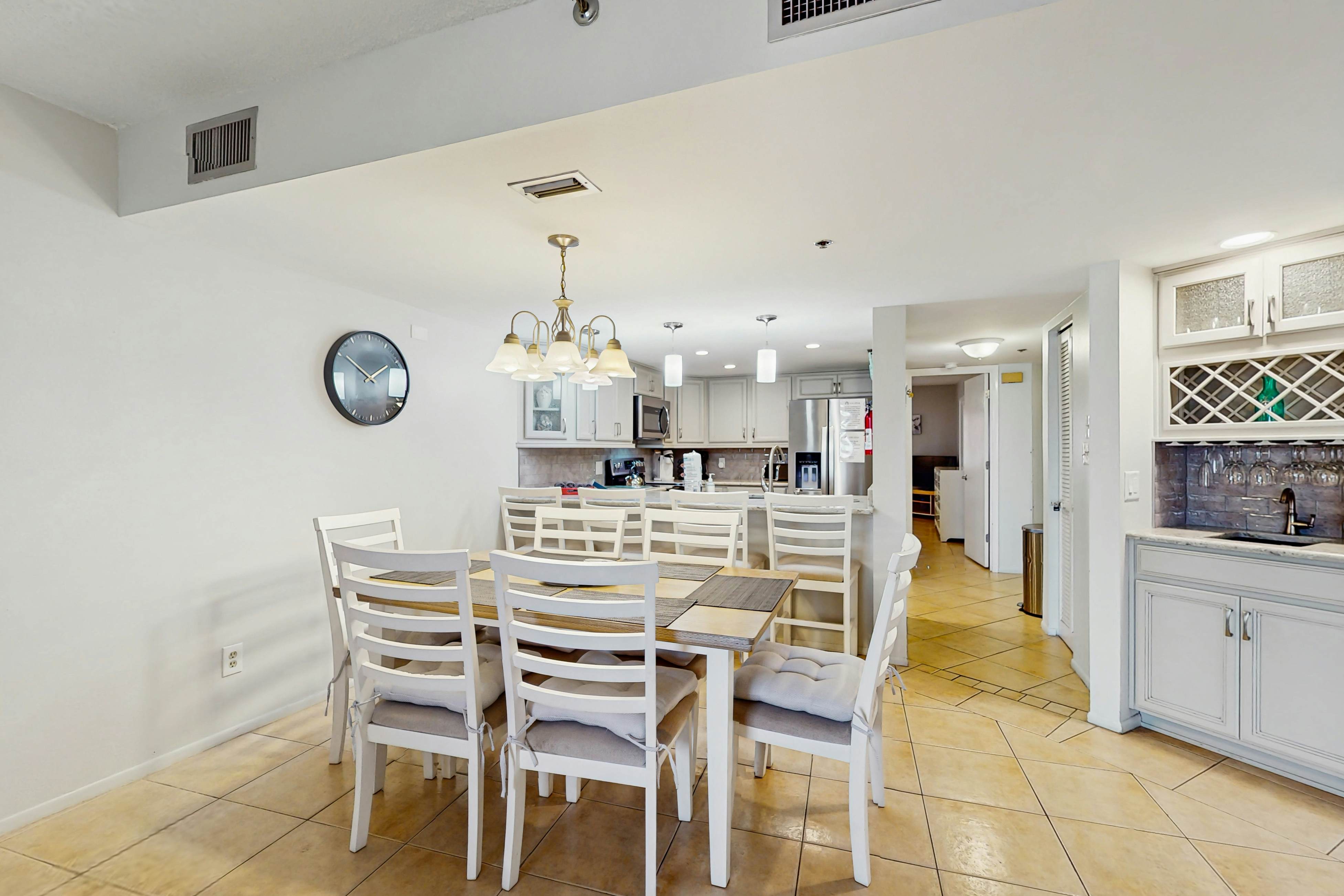 Waterfront condo with updated amenities, heated pool, hot tub, & tennis