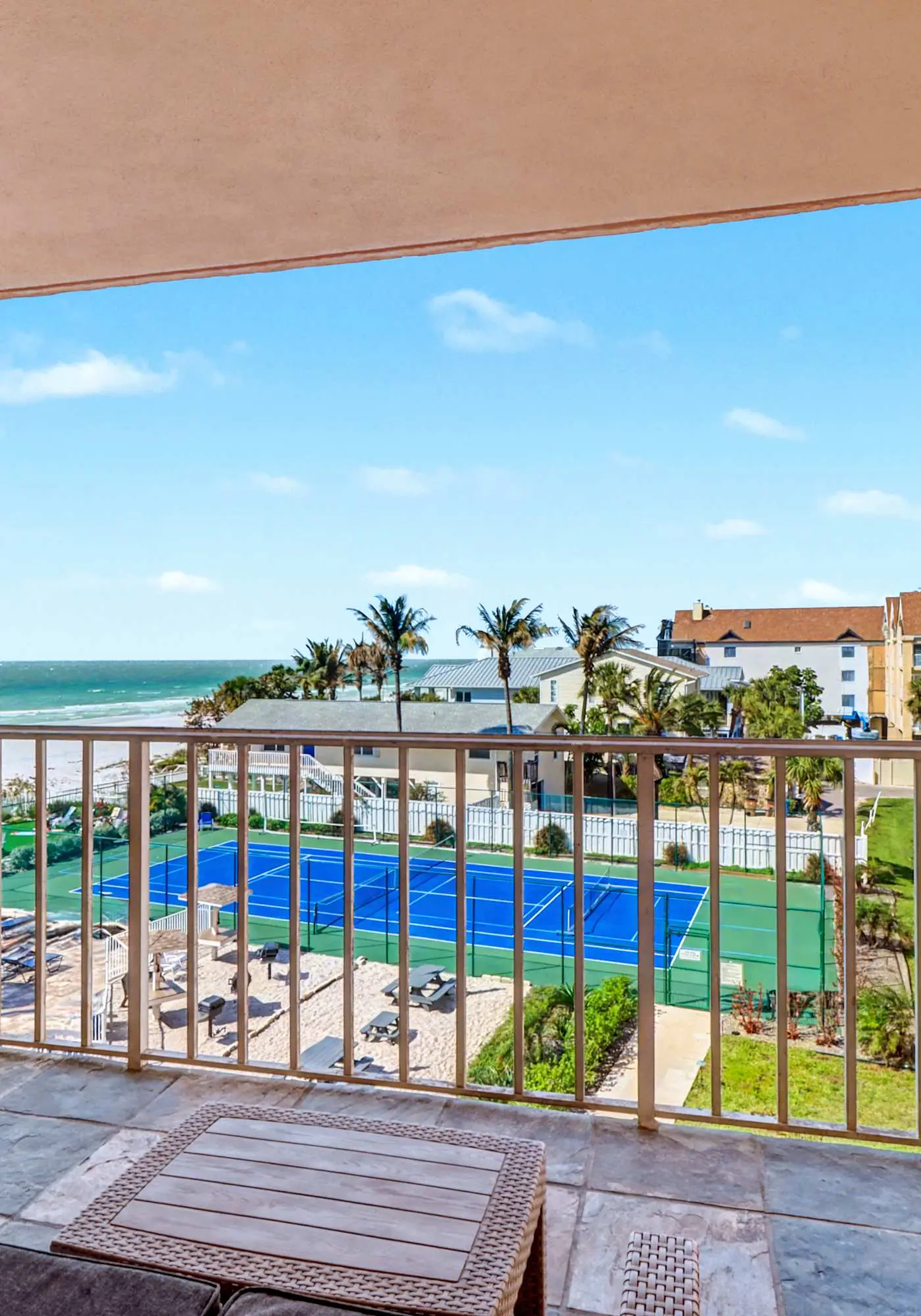 Waterfront condo with pool hot tub tennis and beach access