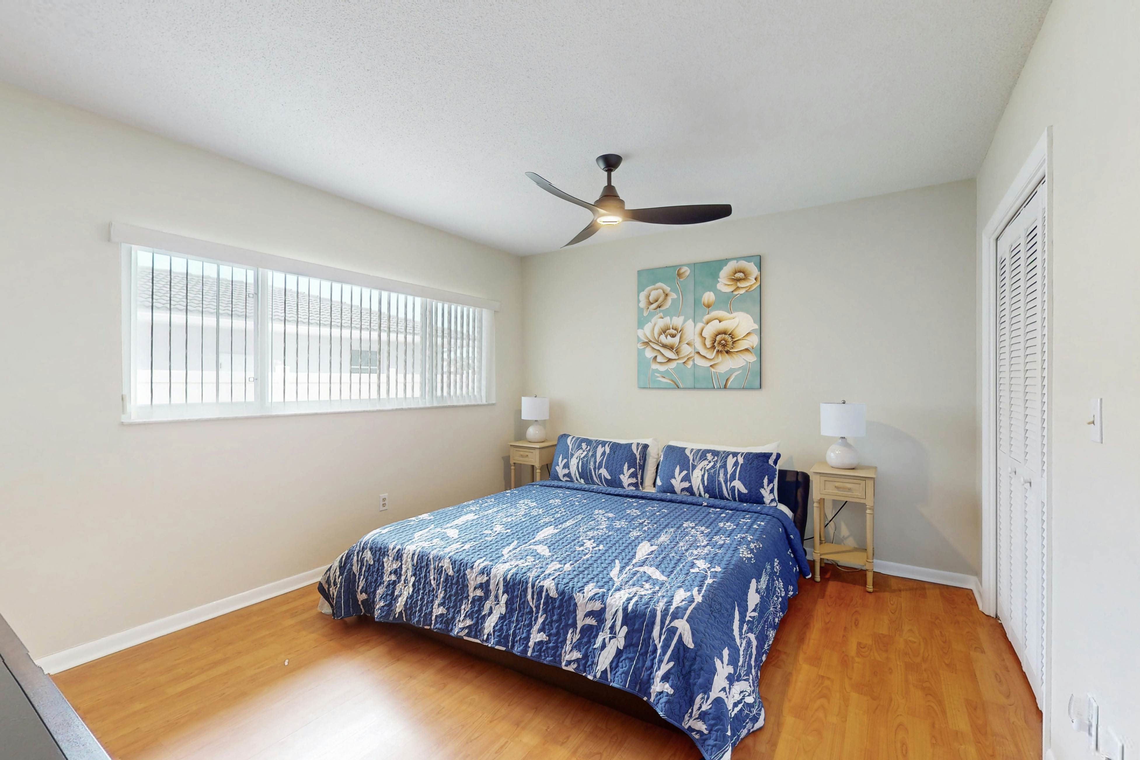 Canal-front home with private pool, dock, grill, canal views, & W/D