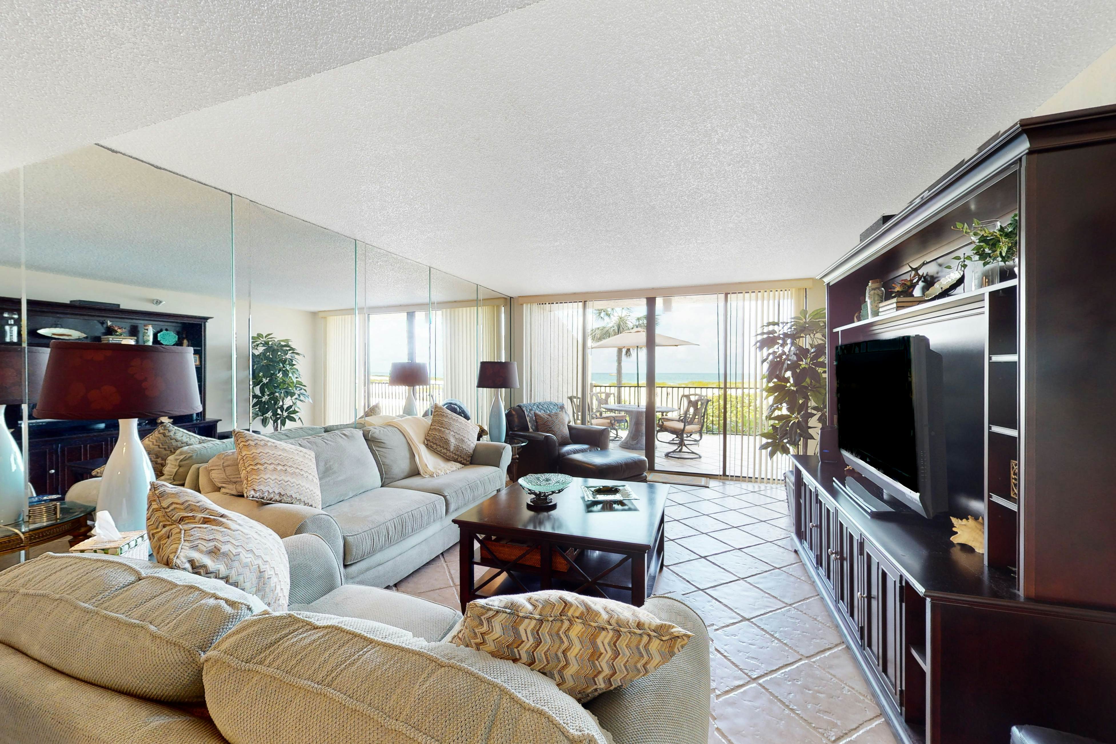 Lighthouse Towers #206 | Condo on Gulf of Mexico with pool, beach access, tennis