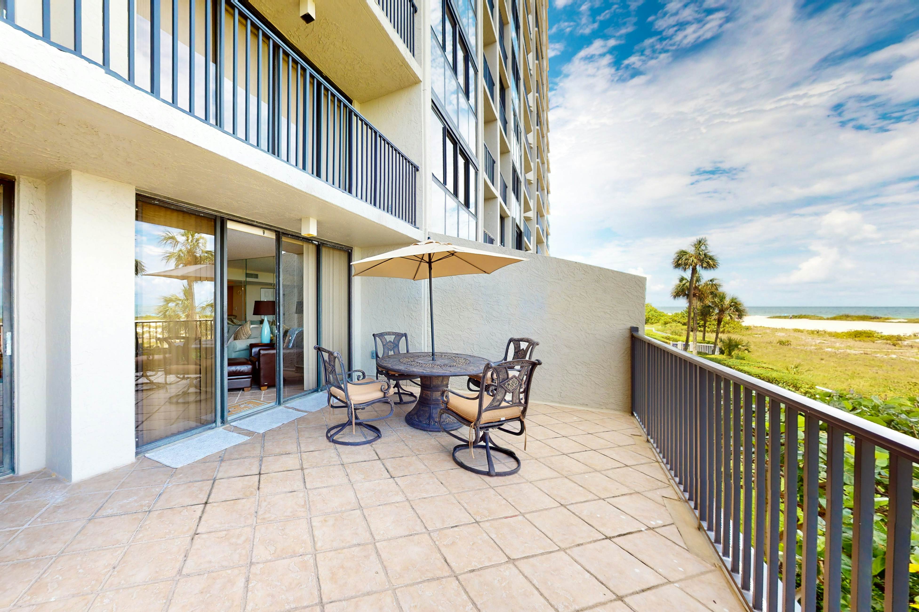 Lighthouse Towers #206 | Condo on Gulf of Mexico with pool, beach access, tennis