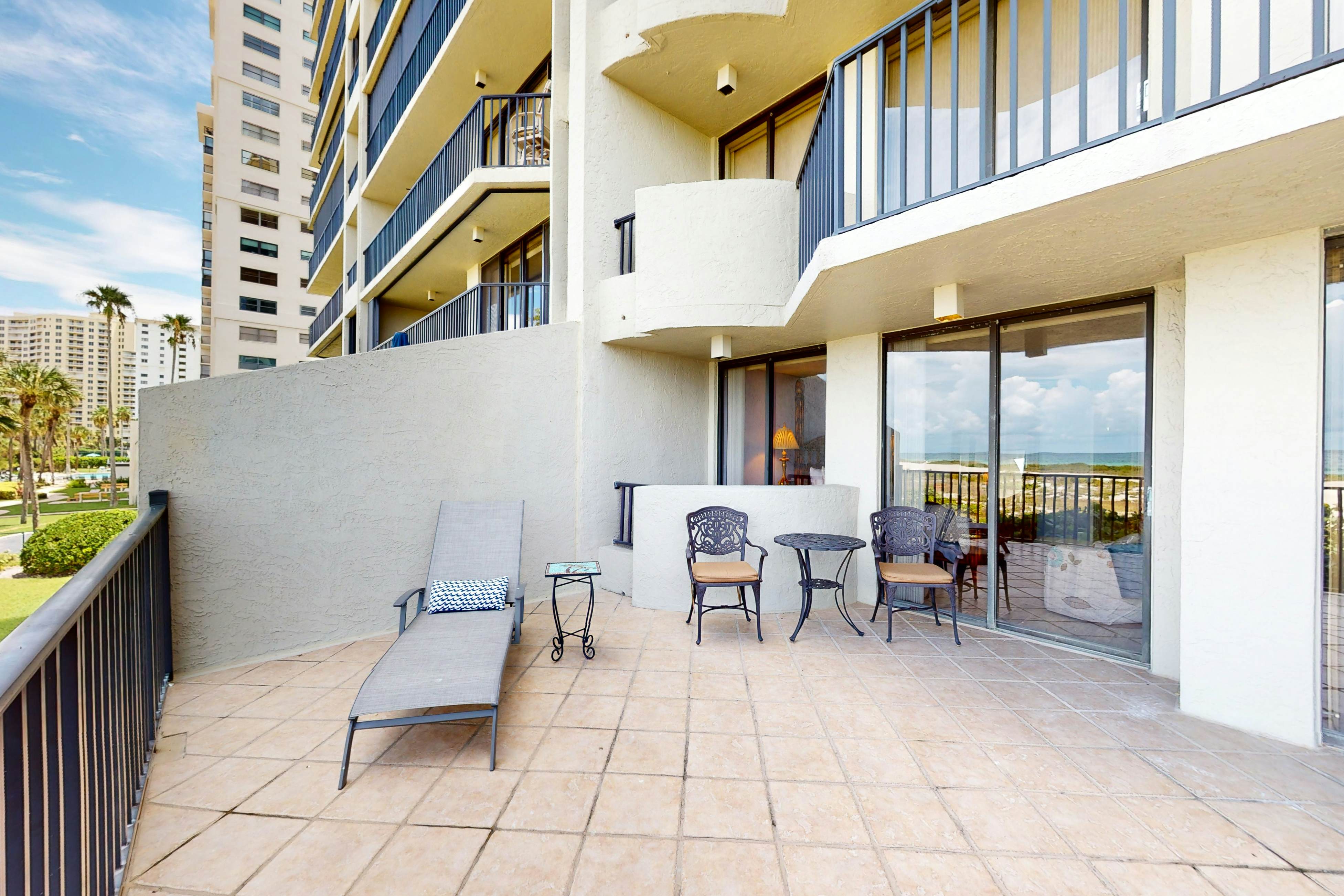 Lighthouse Towers #206 | Condo on Gulf of Mexico with pool, beach access, tennis