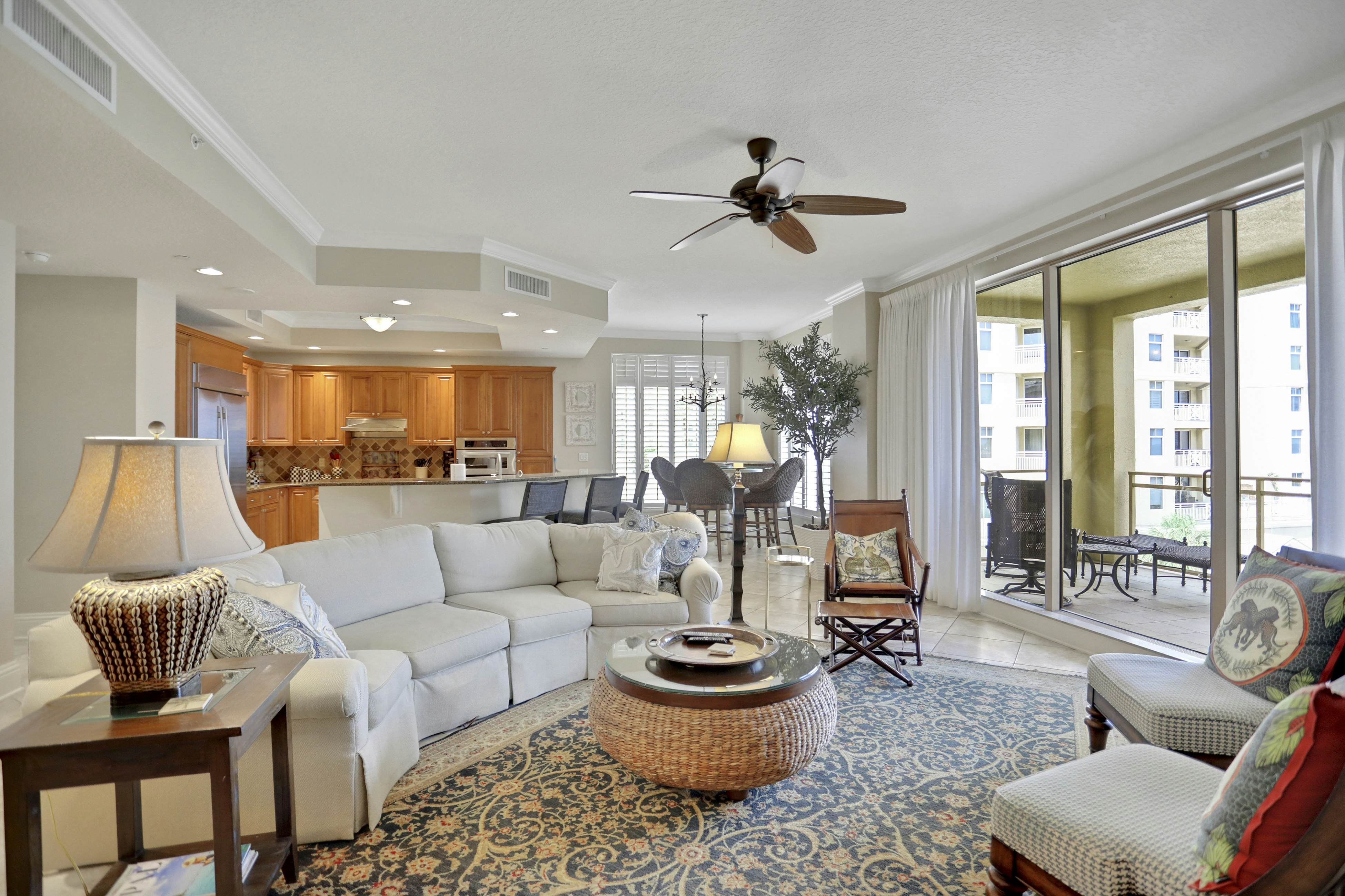 Stunning Gulf front views in full luxury Sandpearl Residences with pool, spa, WD