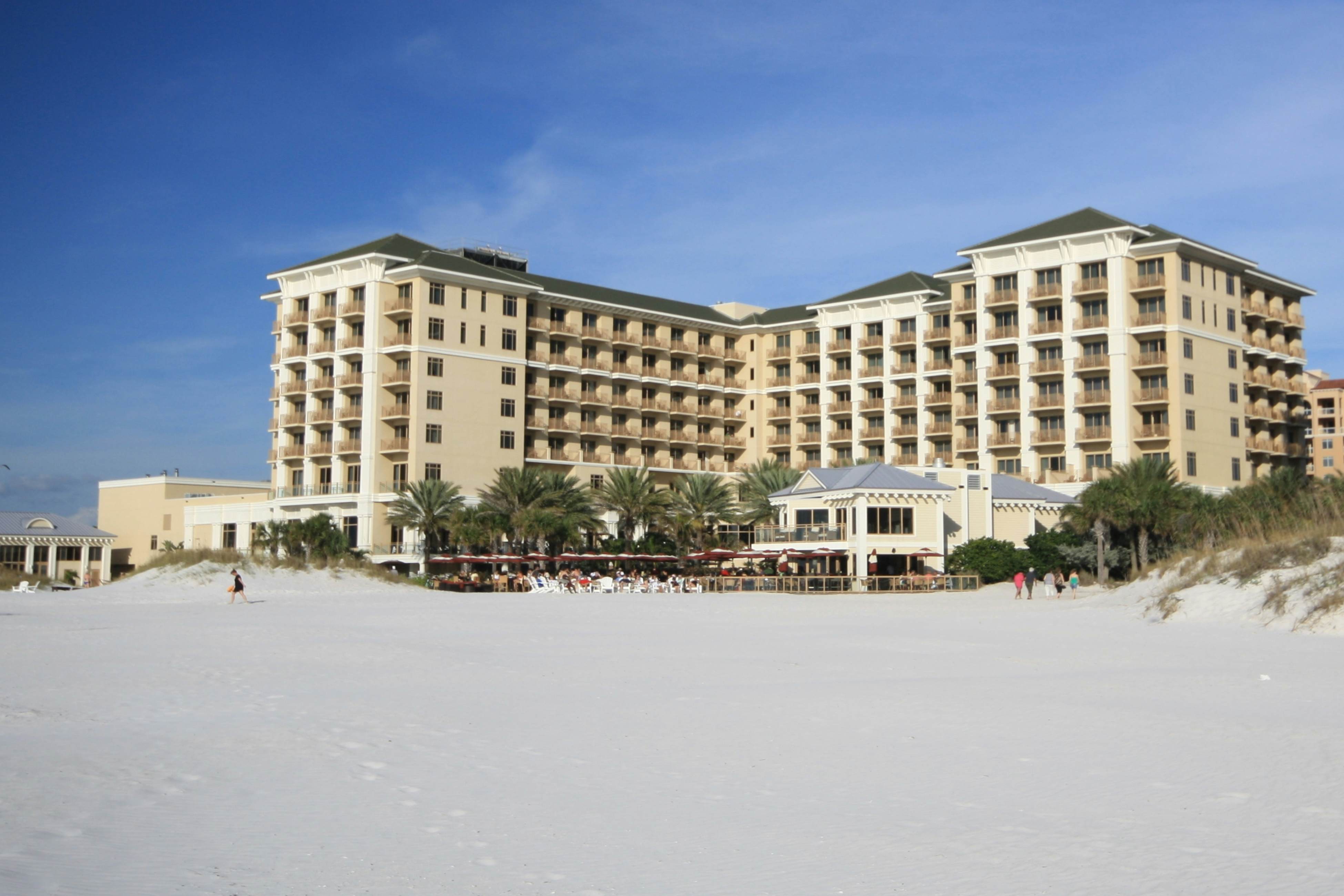 Stunning Gulf front views in full luxury Sandpearl Residences with pool, spa, WD