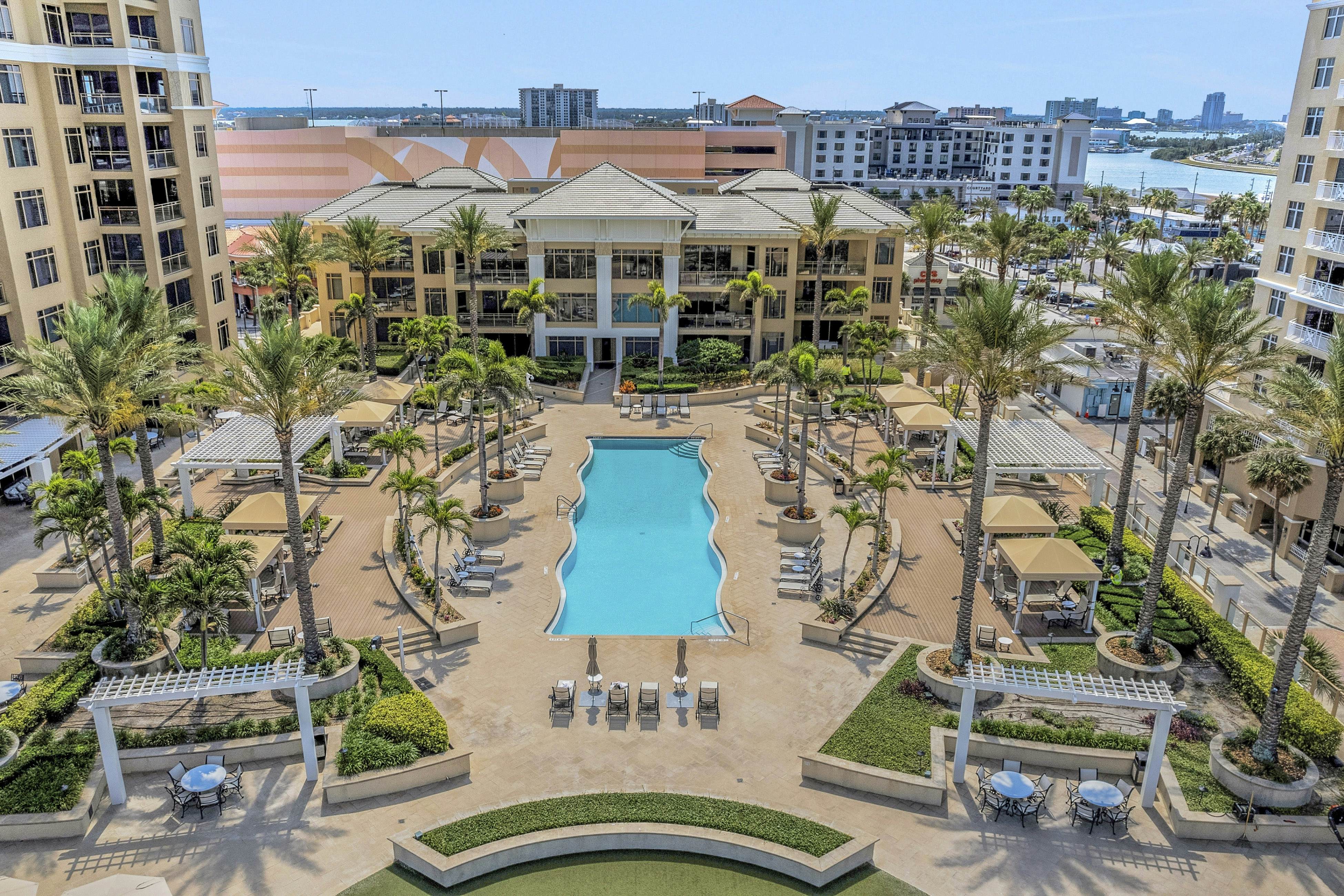 Stunning Gulf front views in full luxury Sandpearl Residences with pool, spa, WD