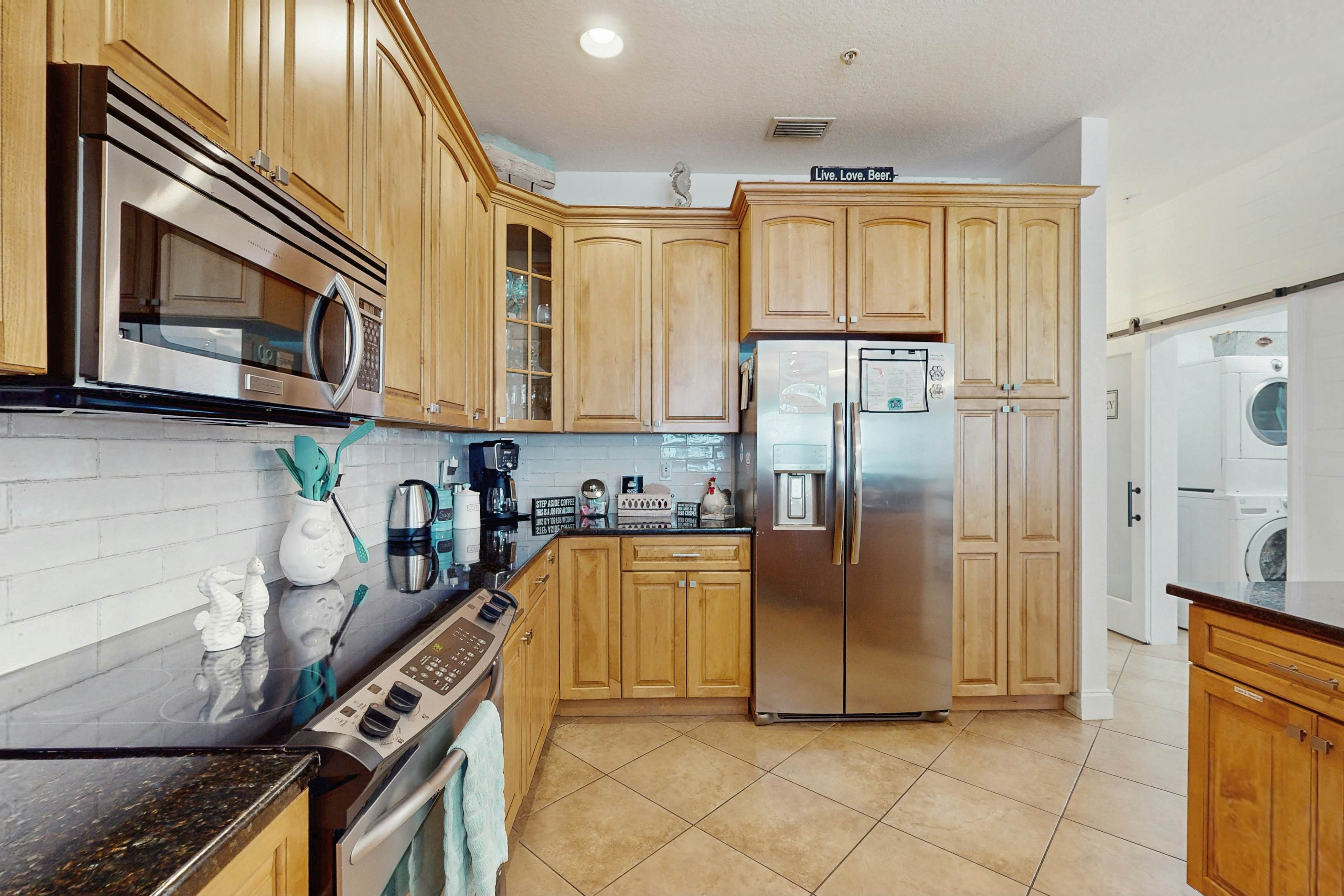 Steps to Gulf beaches, family friendly condo with water views, shared pool, AC