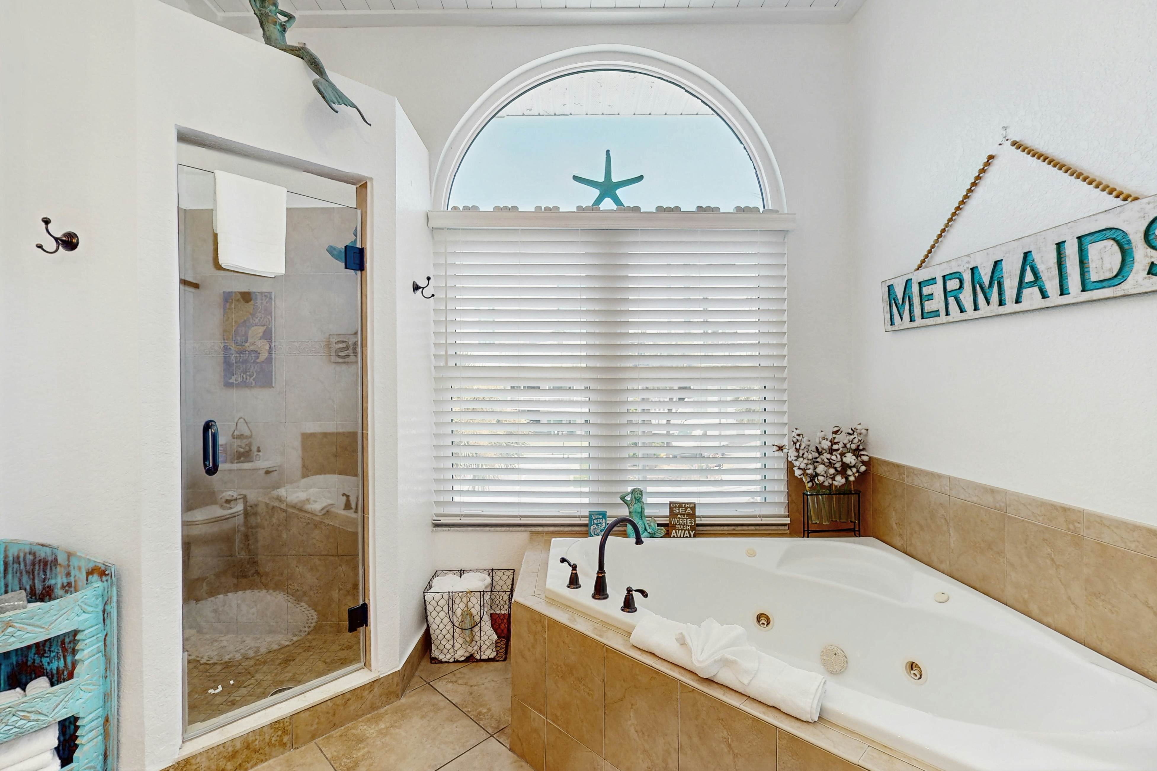 Steps to Gulf beaches, family friendly condo with water views, shared pool, AC