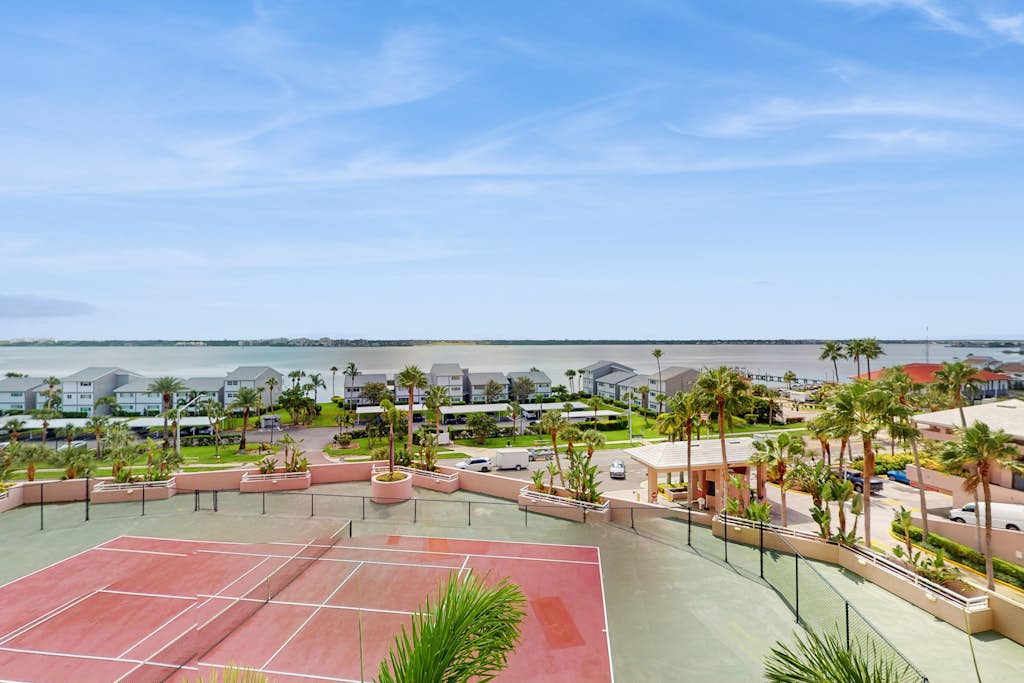 Beachfront condo with great views balcony heated pool sauna and hot tub