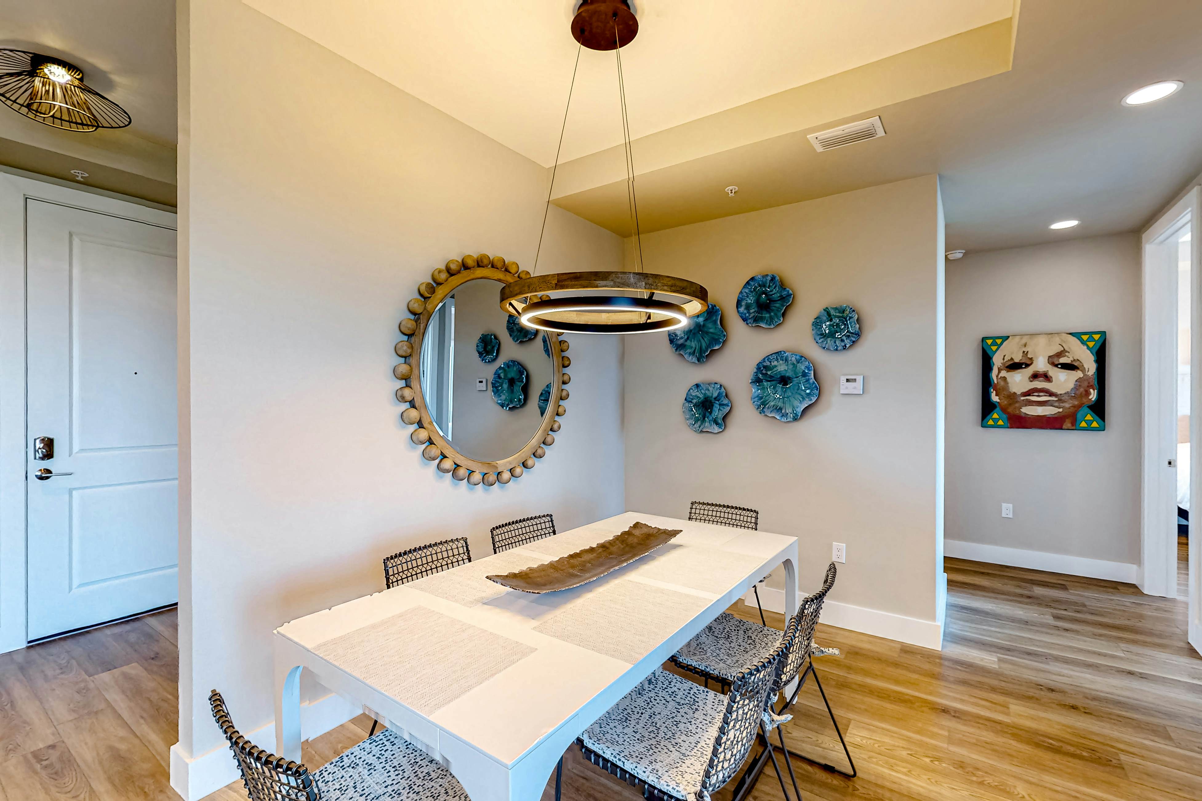 Brand-new condo steps to beach with balcony, pool, & hot tub - dog-friendly