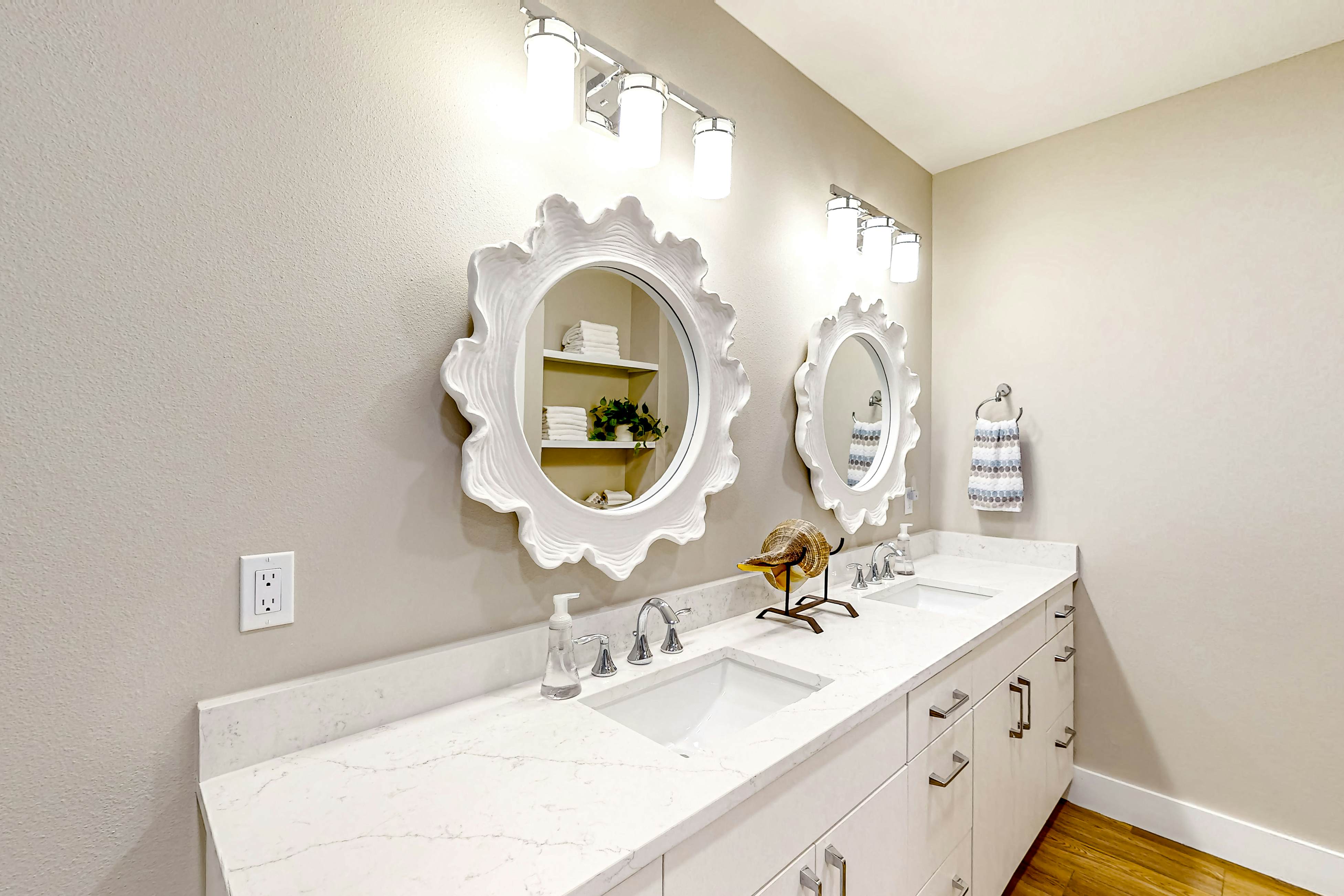 Brand-new condo steps to beach with balcony, pool, & hot tub - dog-friendly