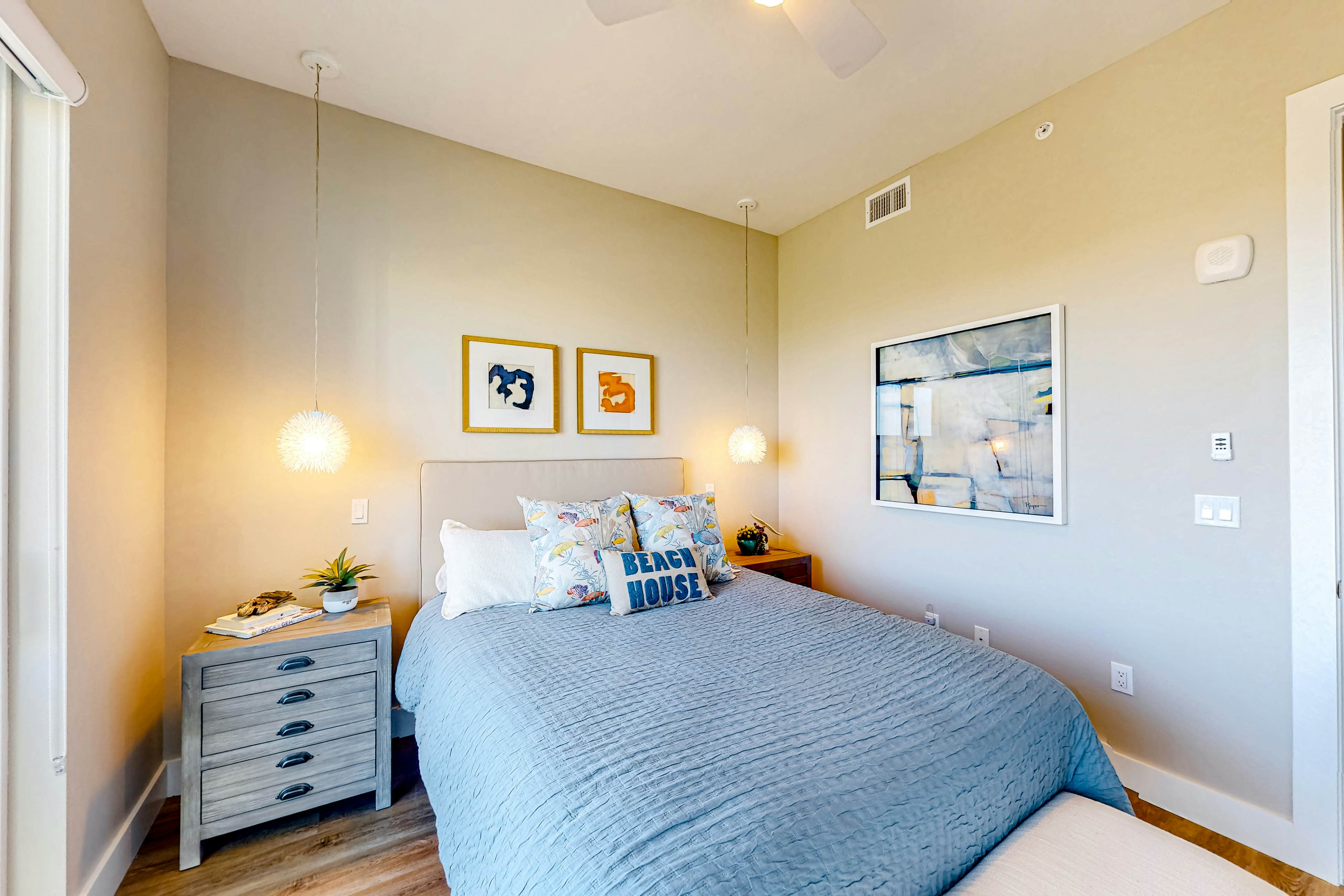 Brand-new condo steps to beach with balcony, pool, & hot tub - dog-friendly