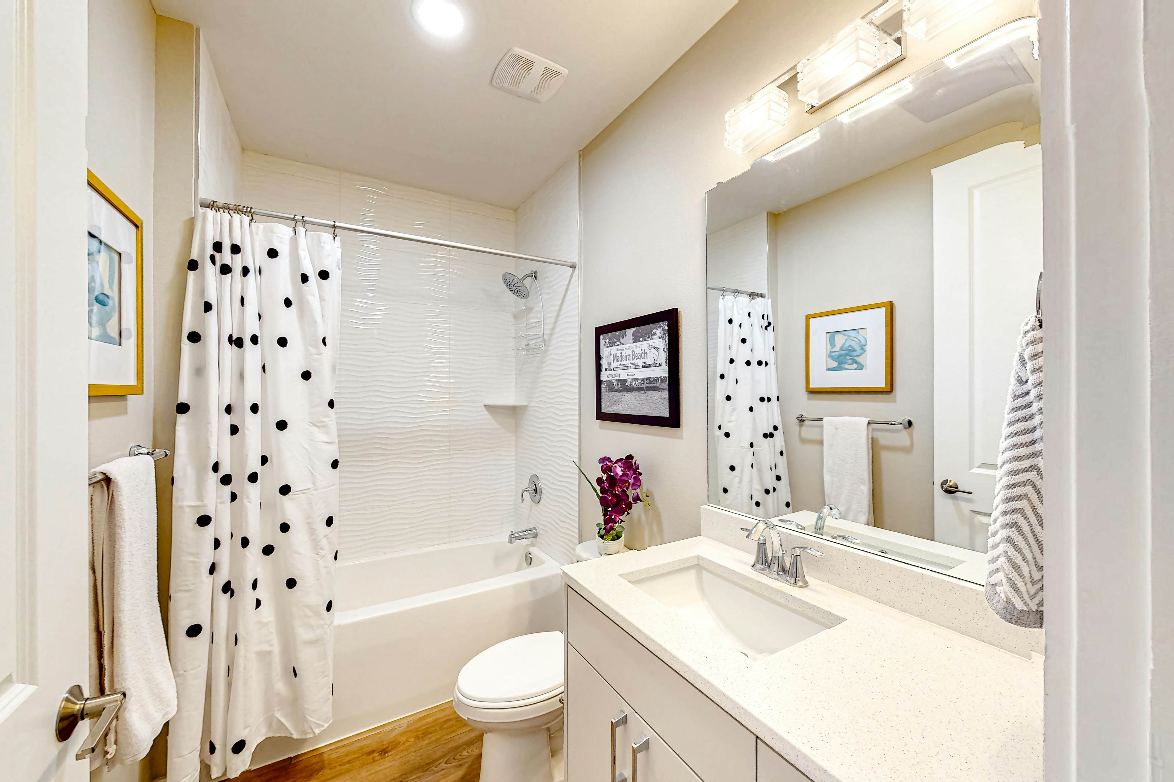 Brand-new condo steps to beach with balcony, pool, & hot tub - dog-friendly