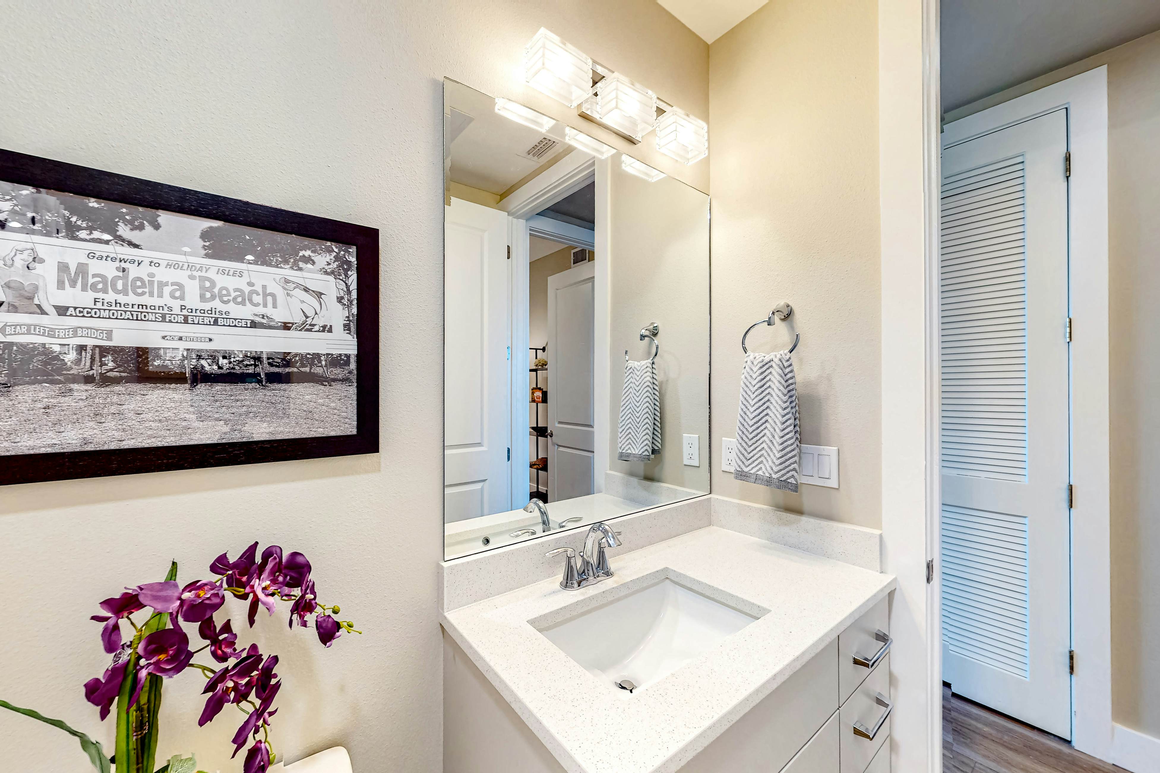 Brand-new condo steps to beach with balcony, pool, & hot tub - dog-friendly