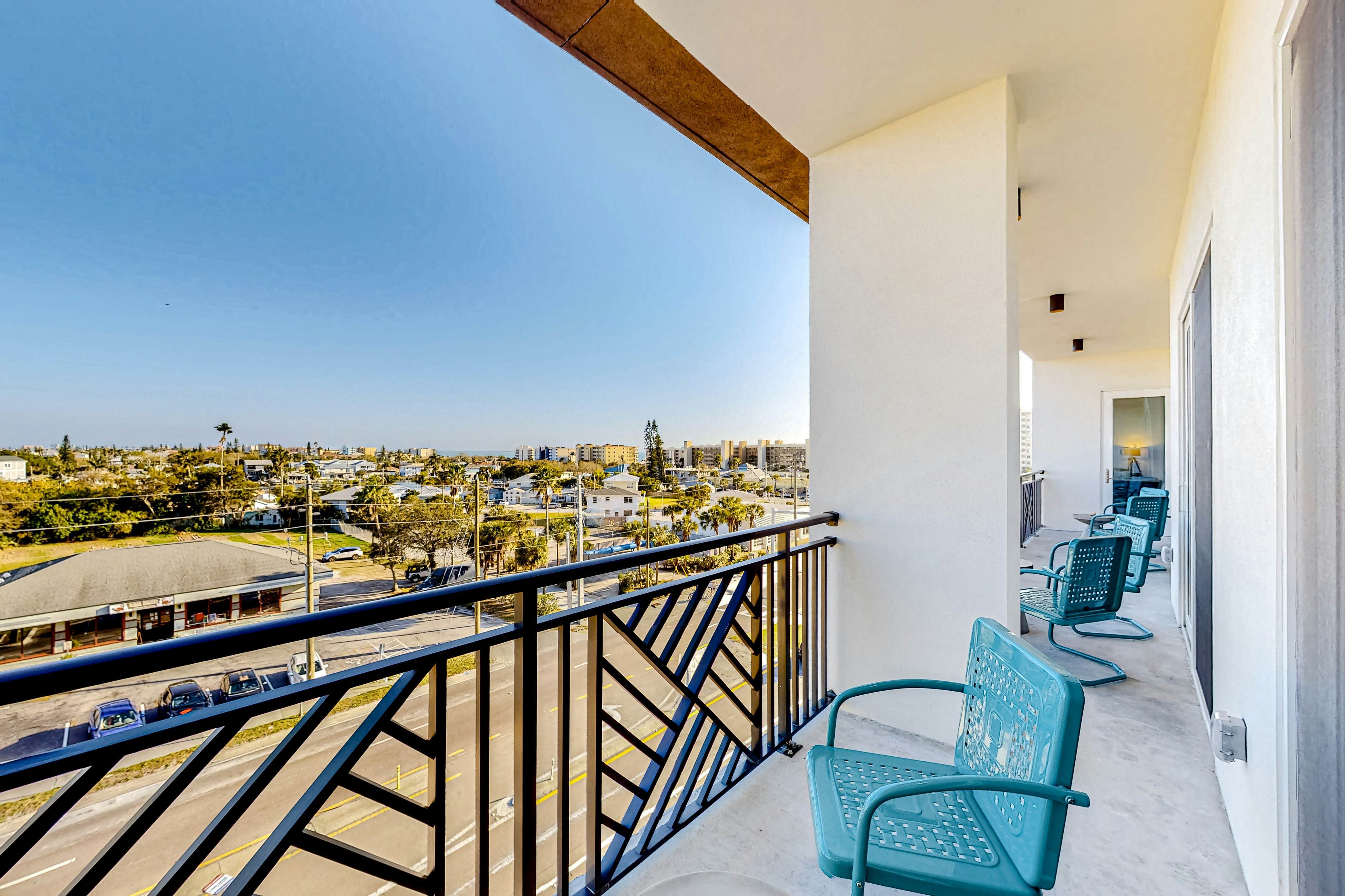 Brand-new condo steps to beach with balcony, pool, & hot tub - dog-friendly