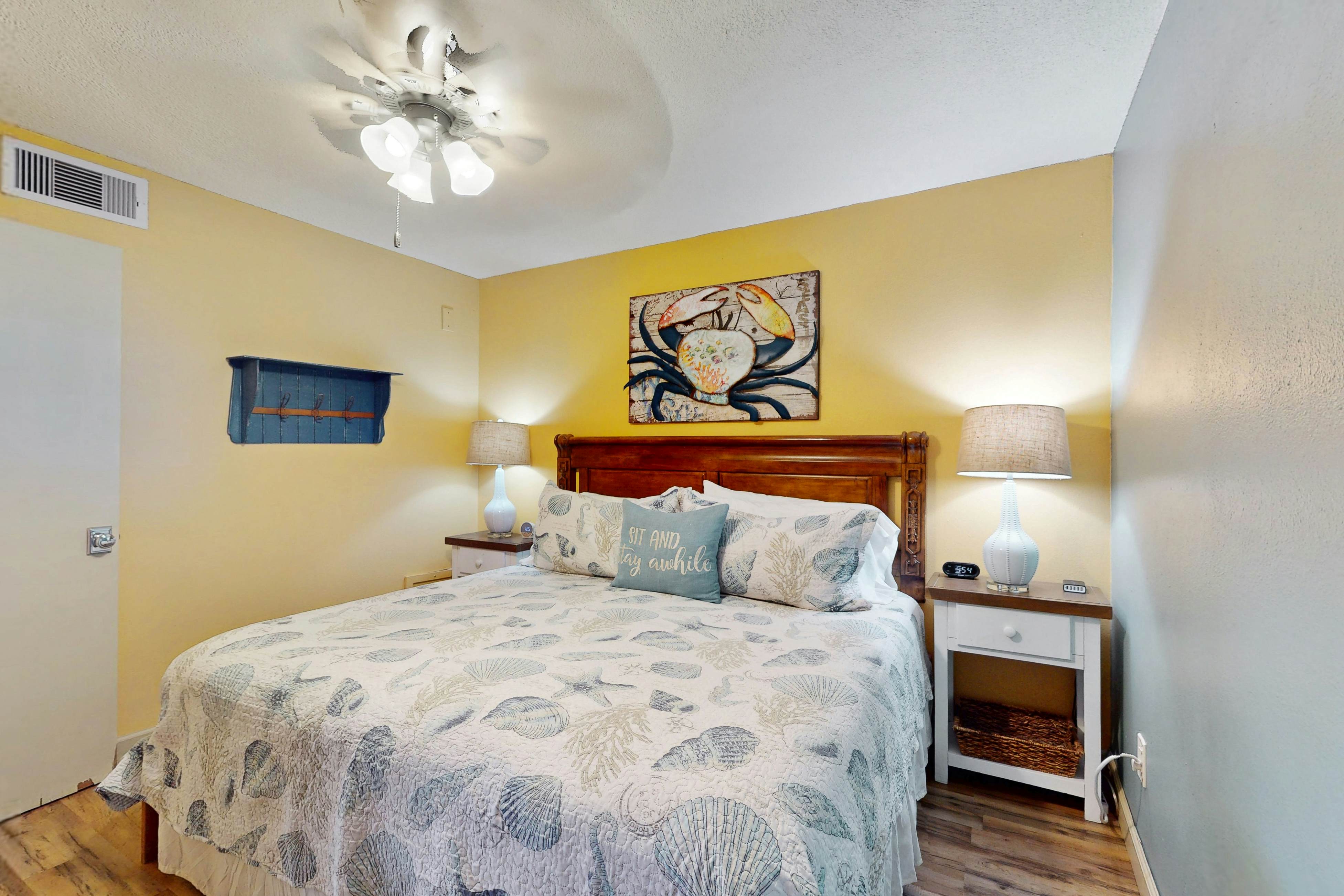 Gulf-front condo with pool, beach access, balcony & central AC - dog-friendly