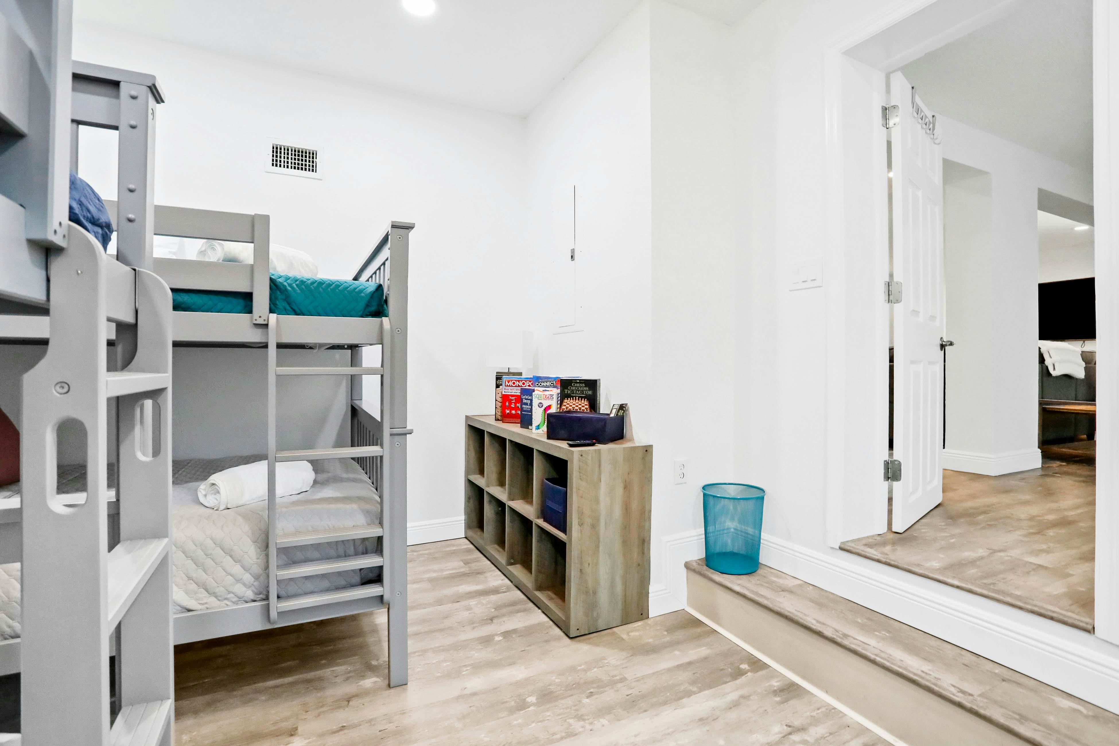 Dog-friendly tropical stay with a private pool, grill, game tables, & central AC