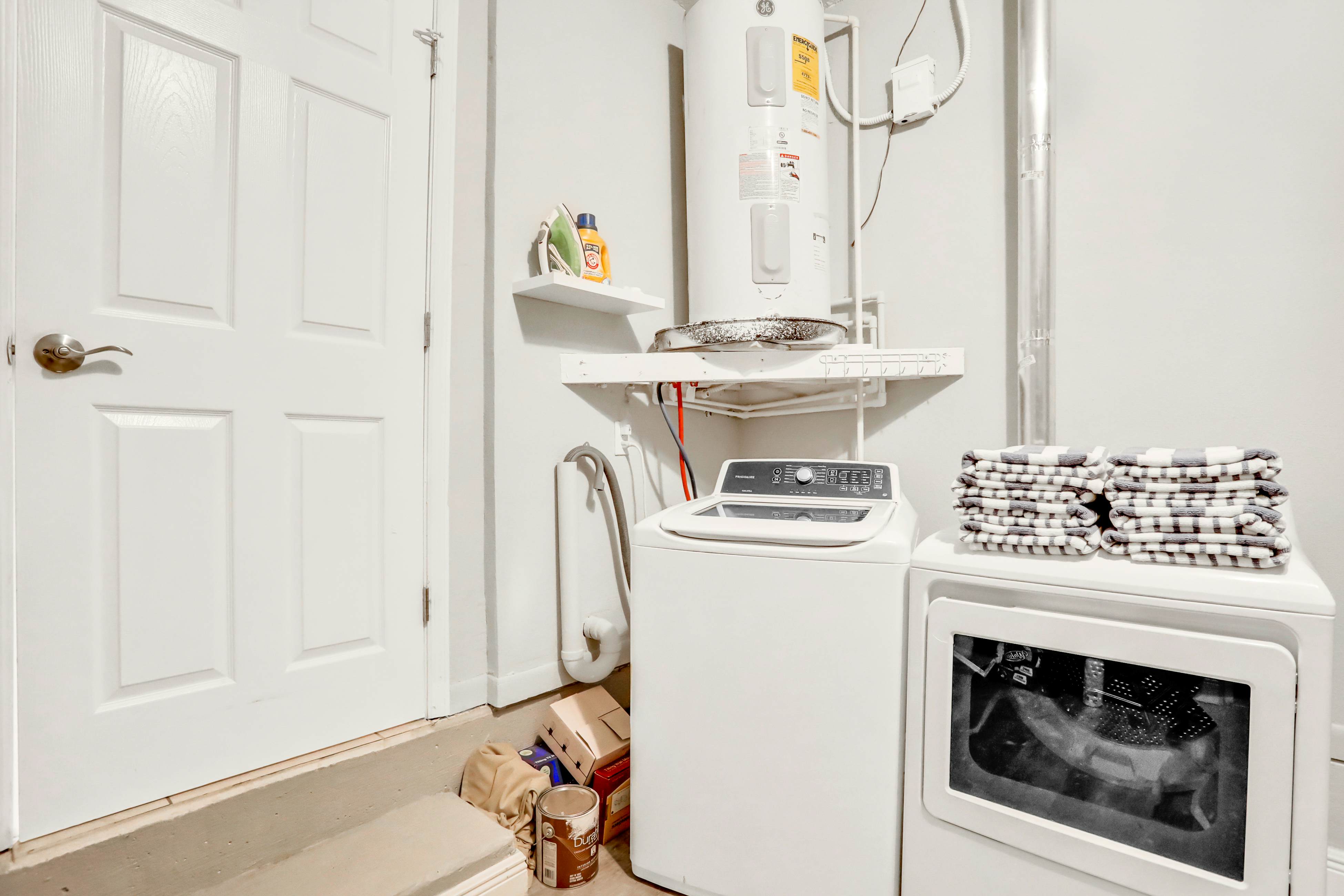 Dog-friendly tropical stay with a private pool, grill, game tables, & central AC