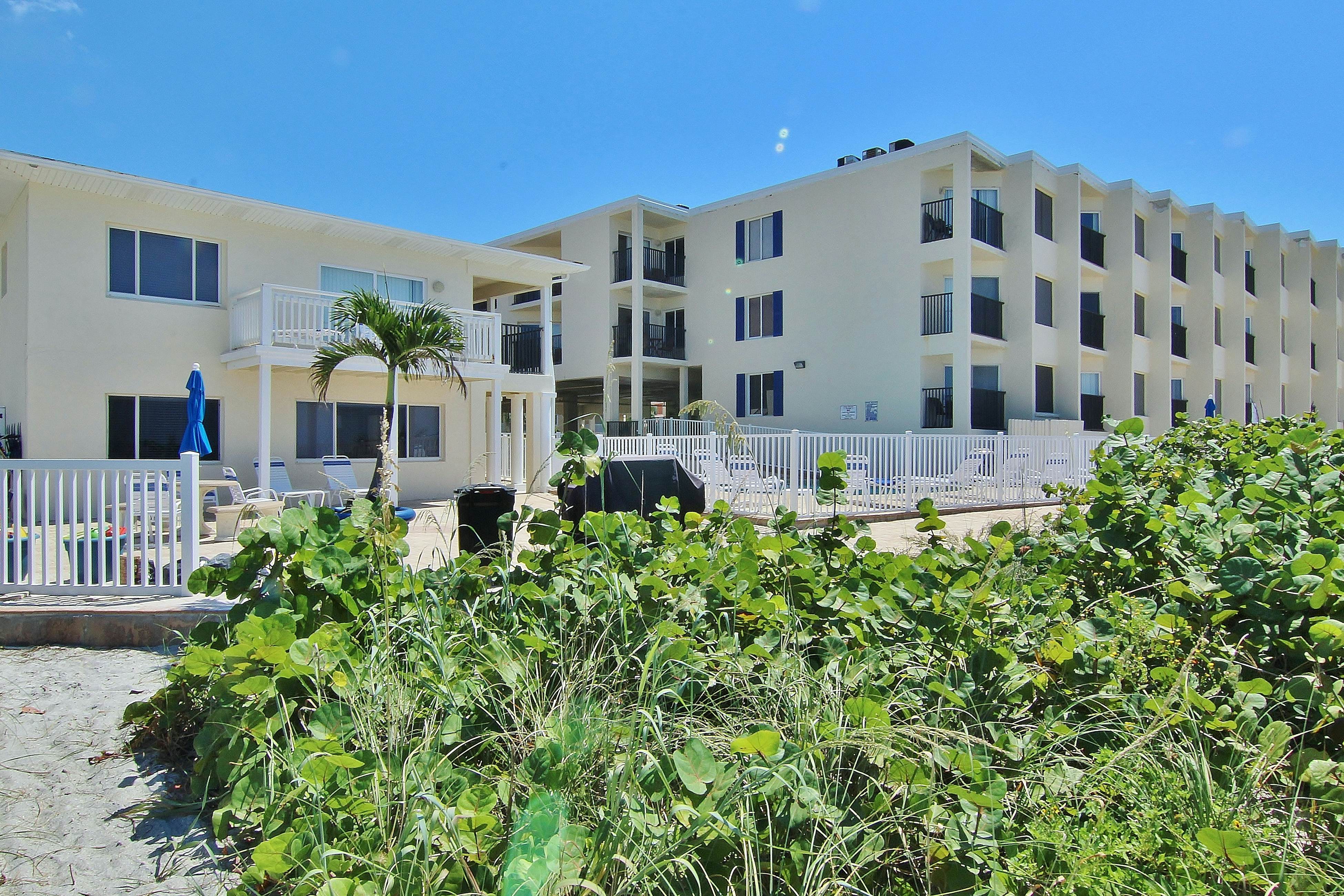 Inviting Gulf front condo with pool beach access private balcony and central AC