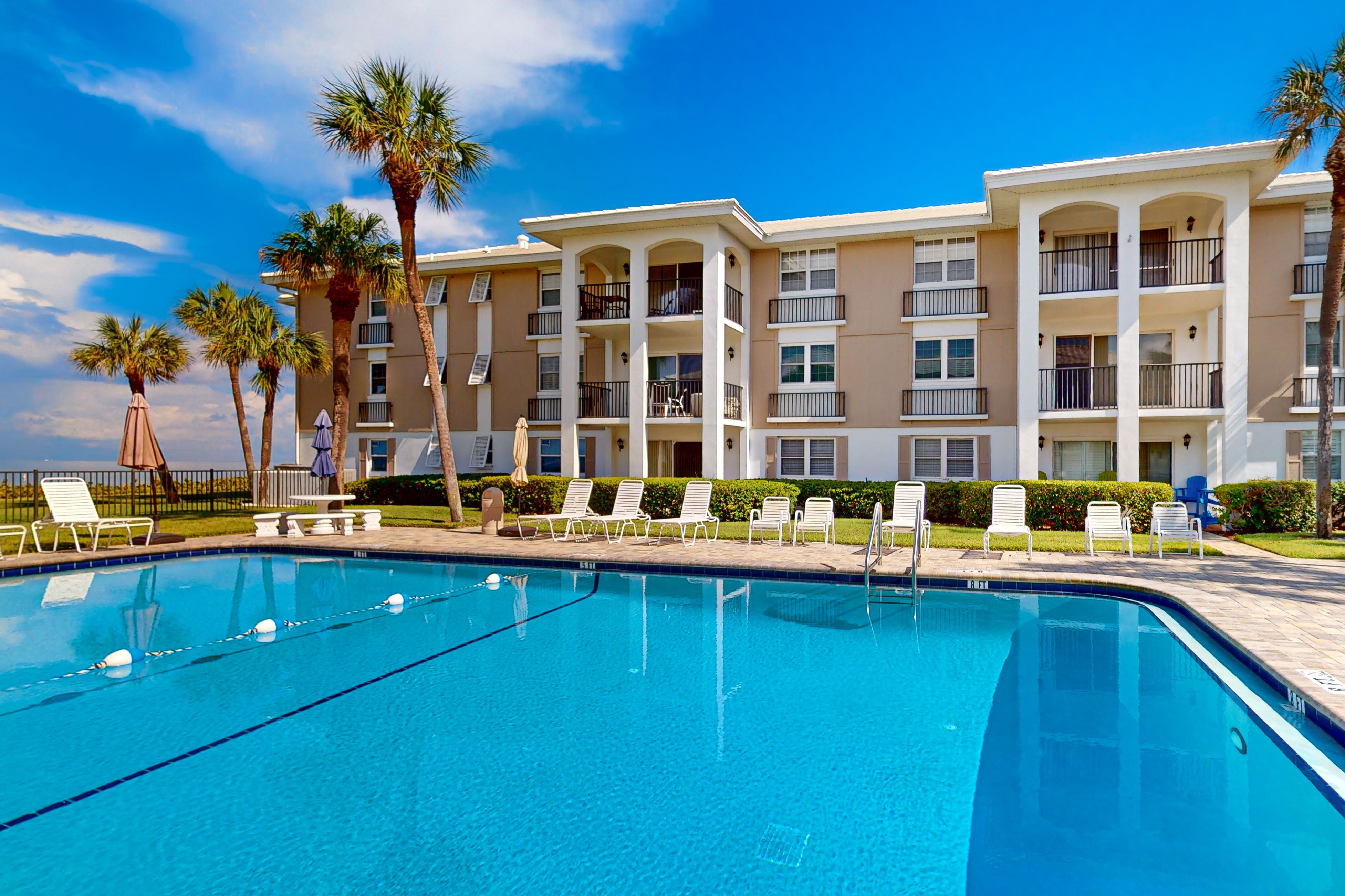 Gulf front penthouse on Belleair Beach