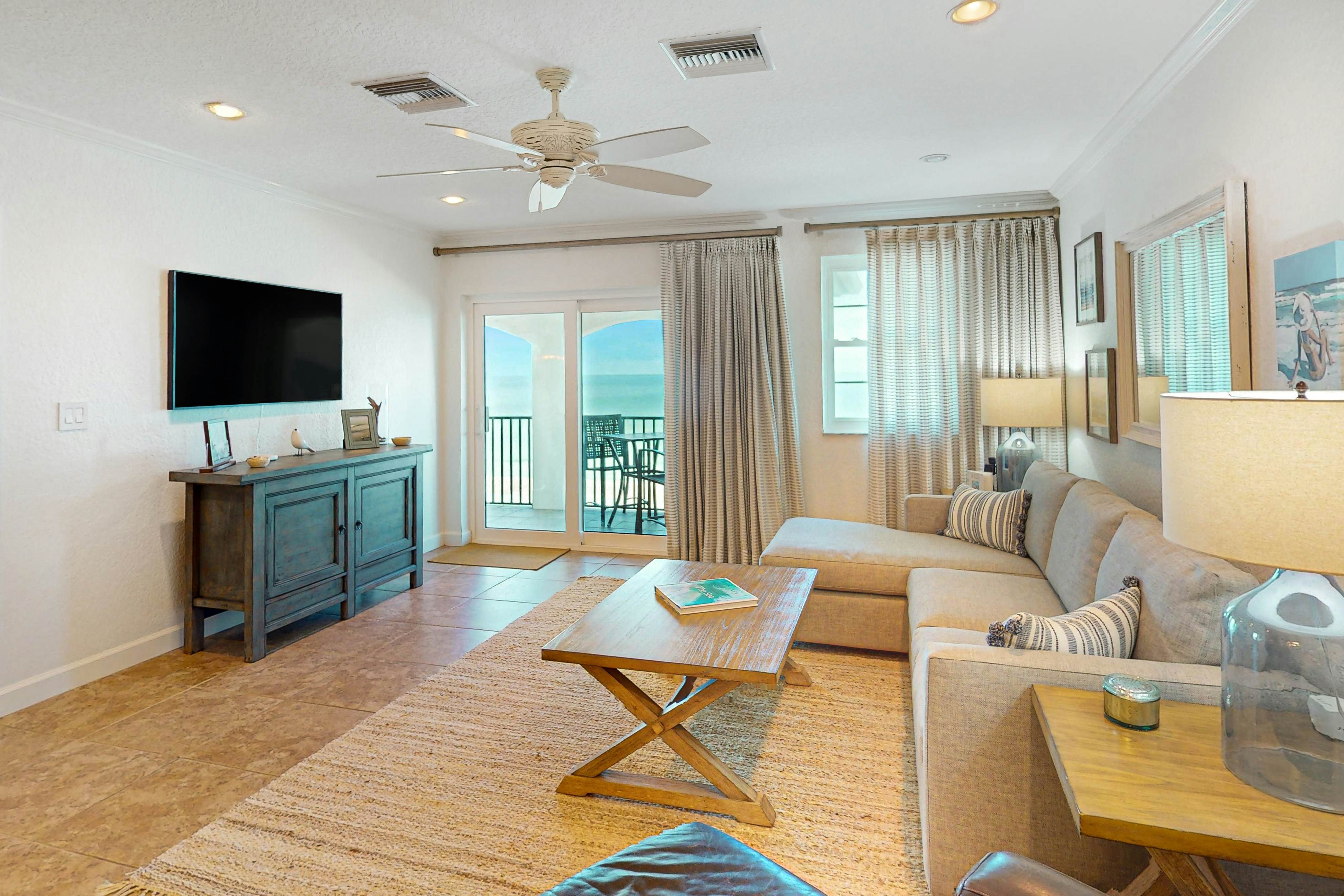 Gulf-front penthouse on Belleair Beach